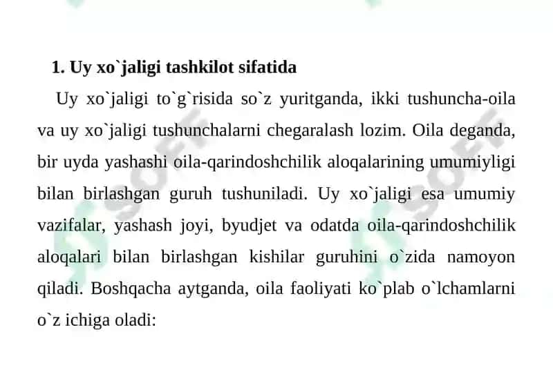 Uy xo'jligi 2