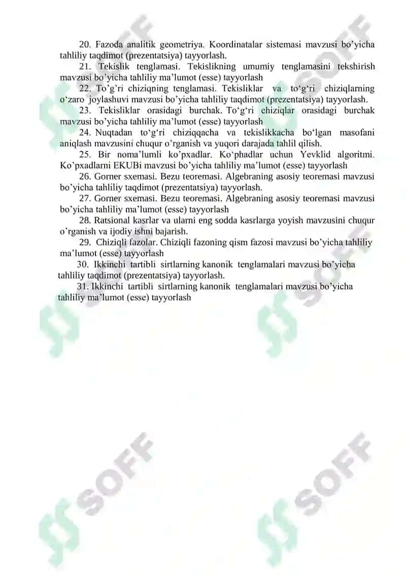 To'plamlar va ular ustida amallar mavzusi bo’yicha tahliliy taqdimot 2