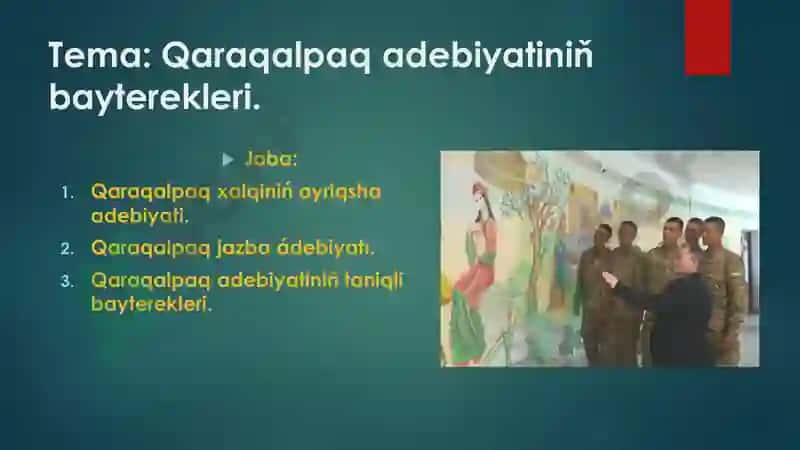 Qaraqalpaq tili 2