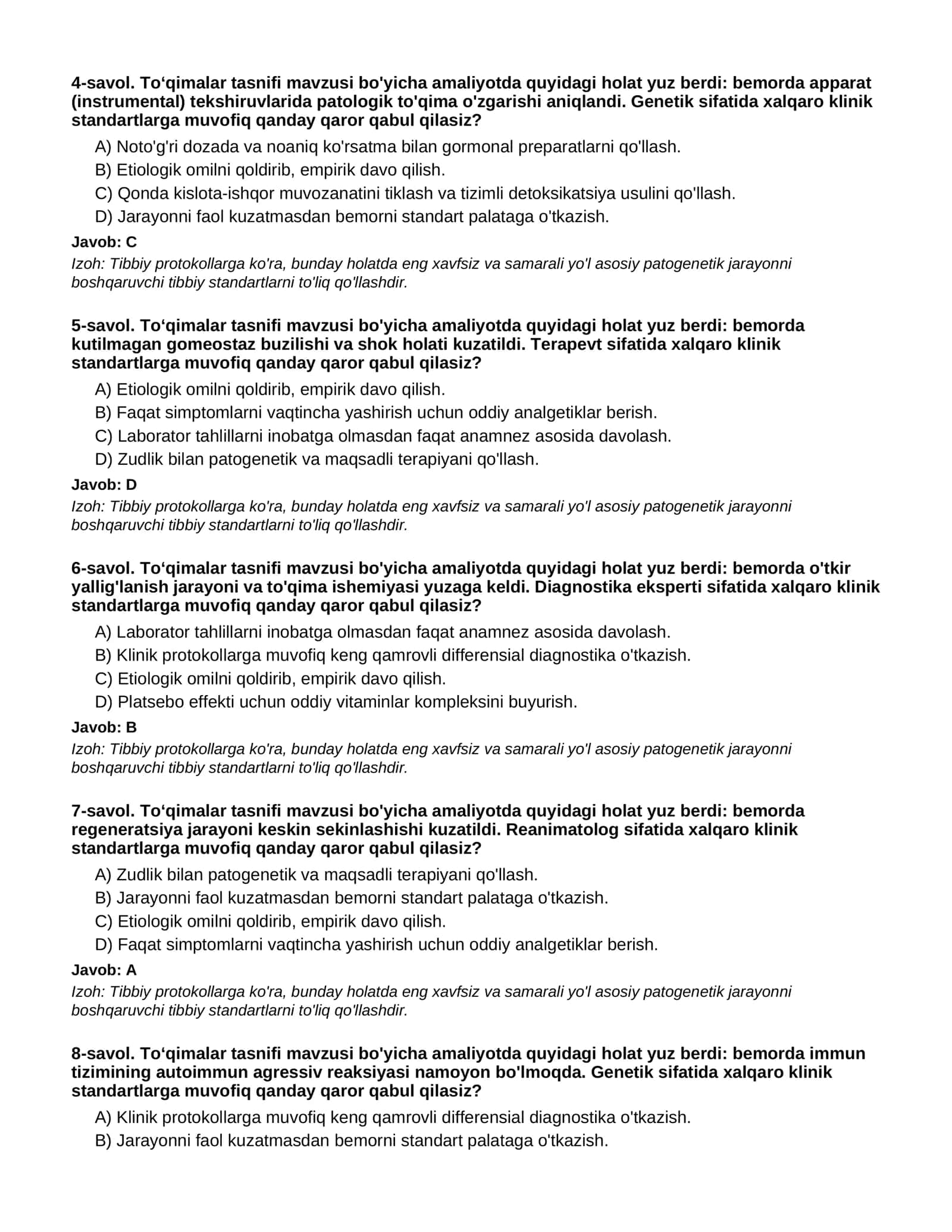TO‘QIMALAR TASNIFI - 2-QISM 2