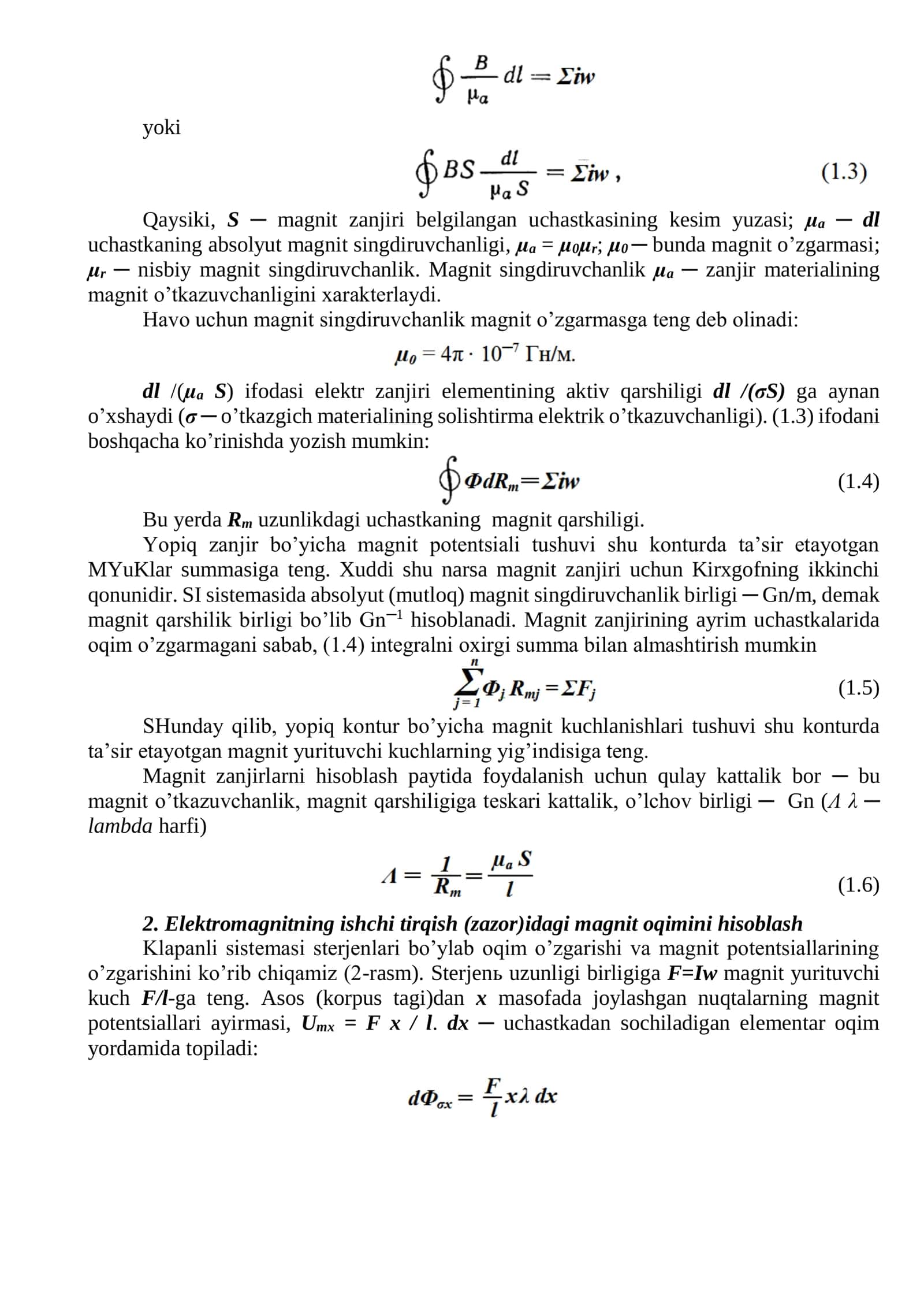 Elektromagnit mexanizmlari 2