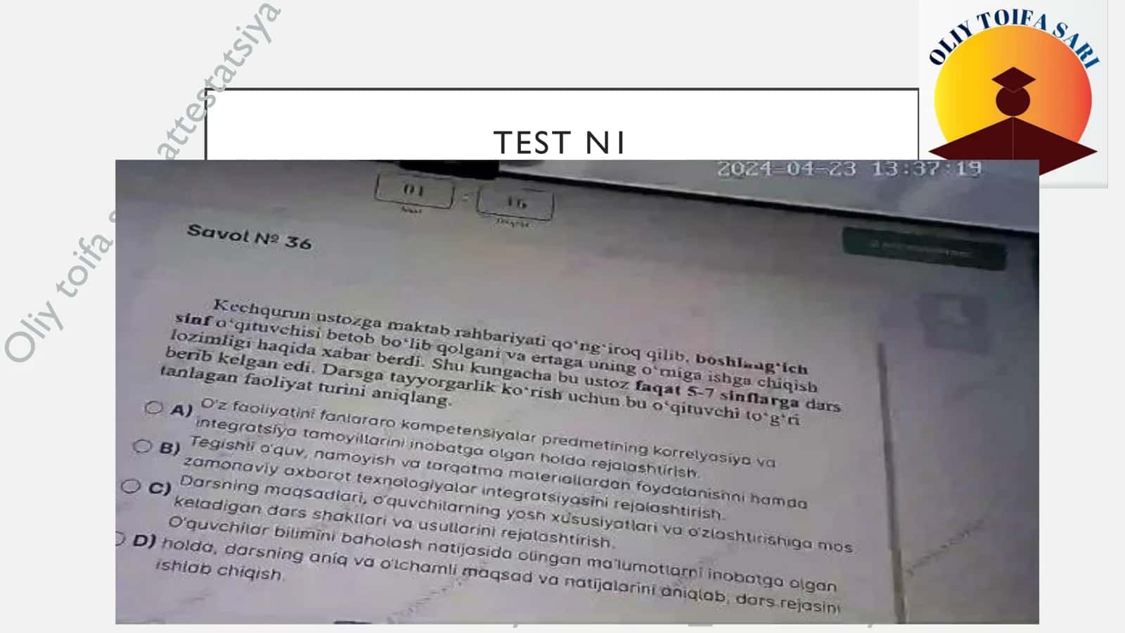 KASB STANDARTI 2
