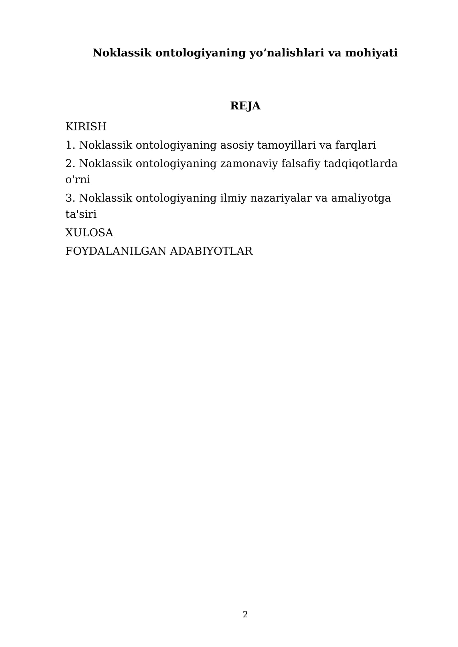 MUSTAQIL ISHI INGLIZ TILI FANIDAN 2
