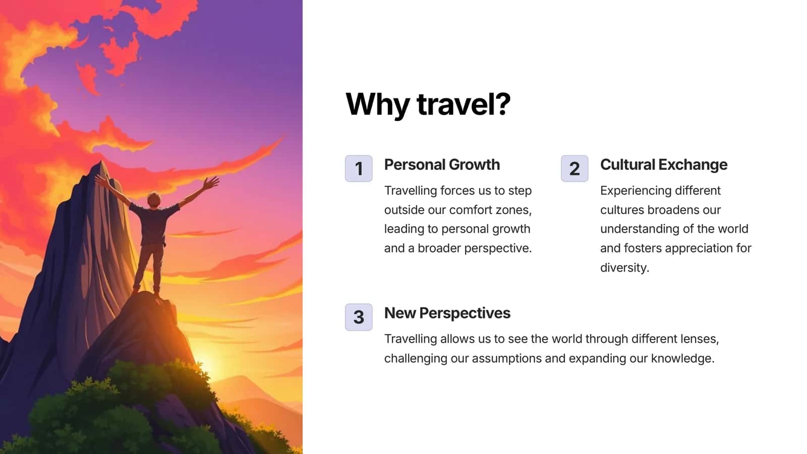 Travelling Discover, Explore, Expand 2