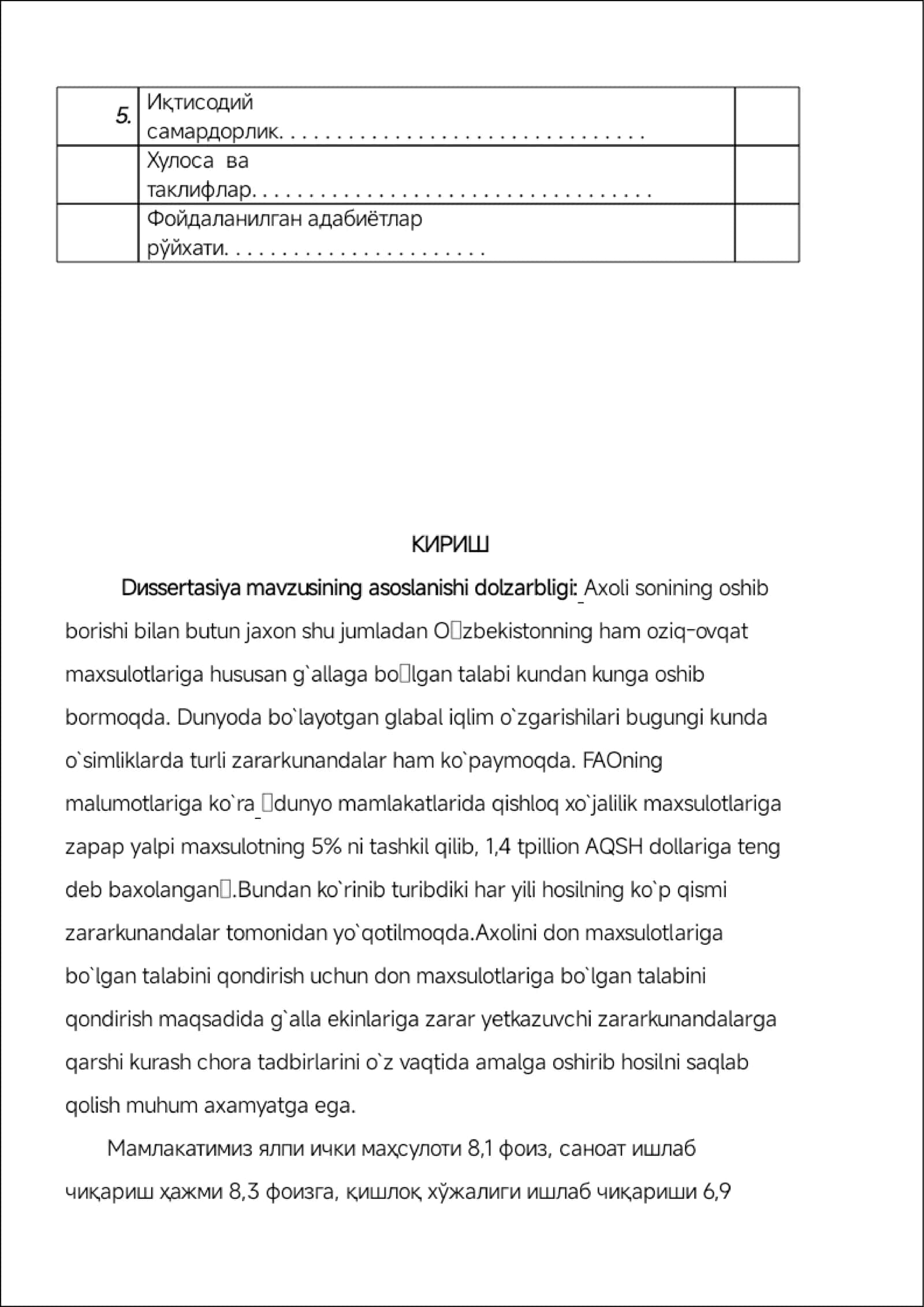 Bugdoy zararkunandalari 2