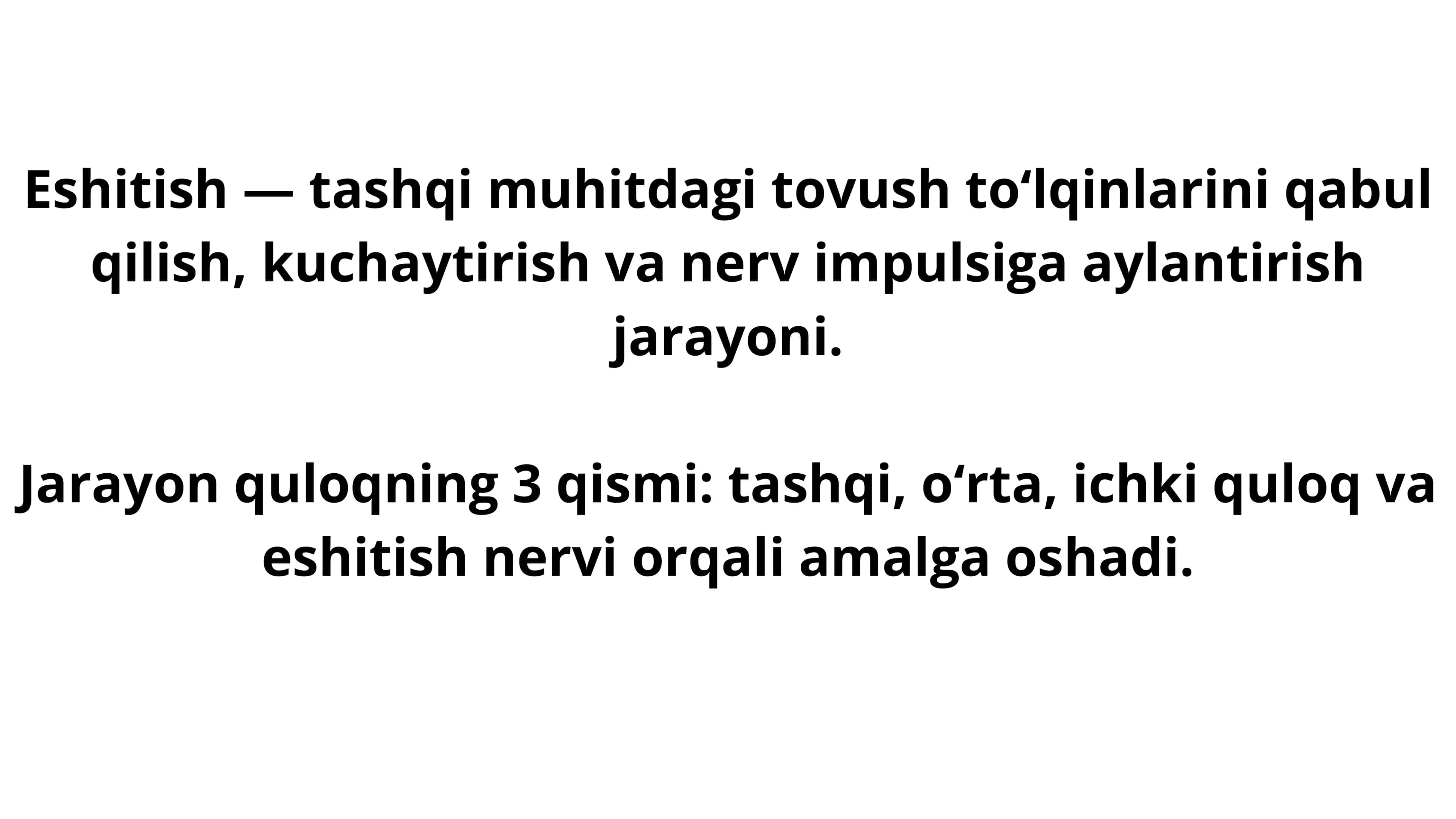 ESHITISH BIOFIZIKASI ELEMENTLARI 2
