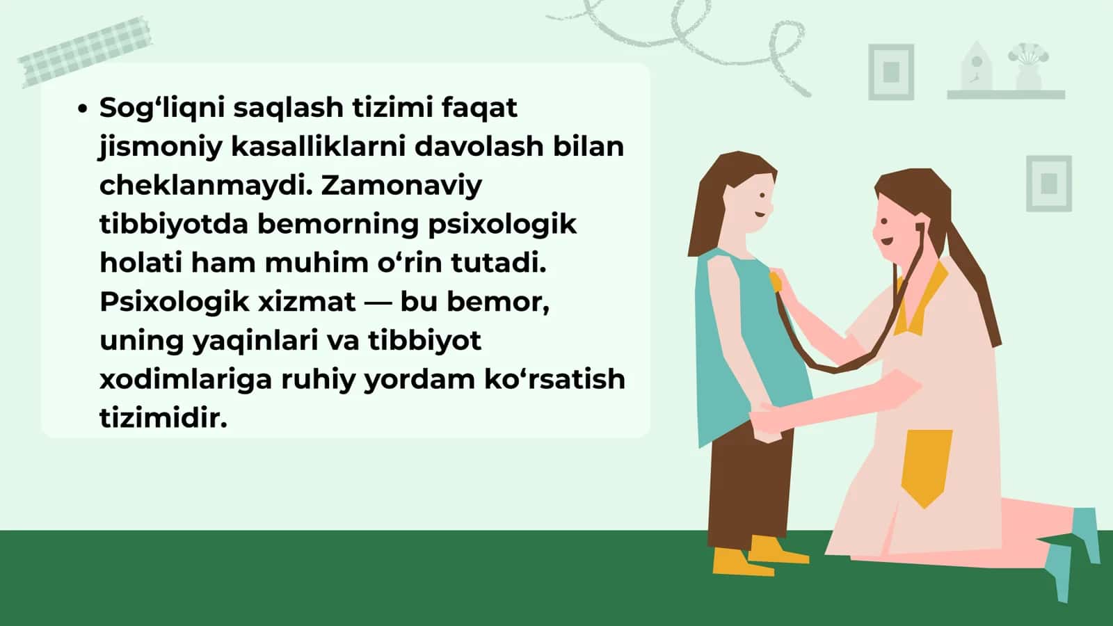 SOG’LIQNI SAQLASH TIZIMIDA PSIXOLOGIK XIZMATNING O’ZIGA XOSLIGI 2