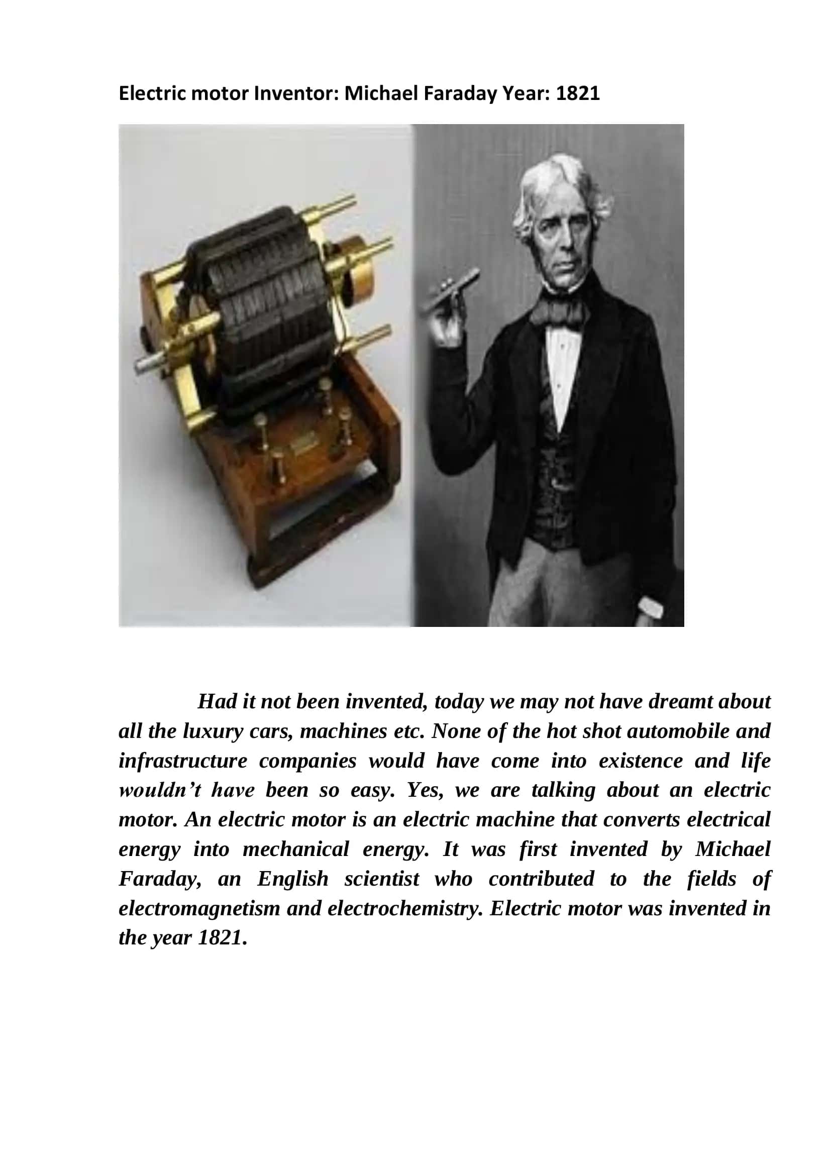 Electric motor 2