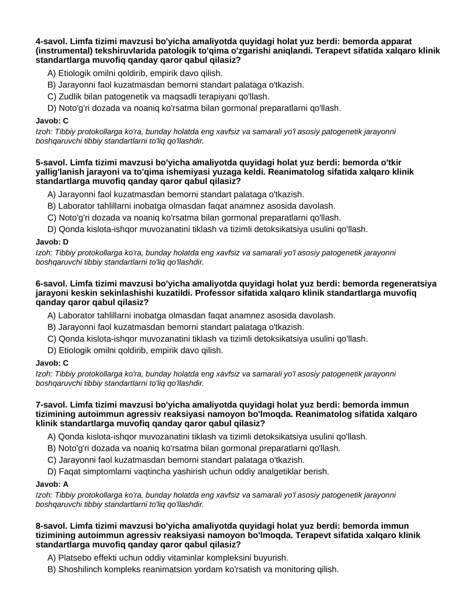 LIMFA TIZIMI - 2-QISM 2