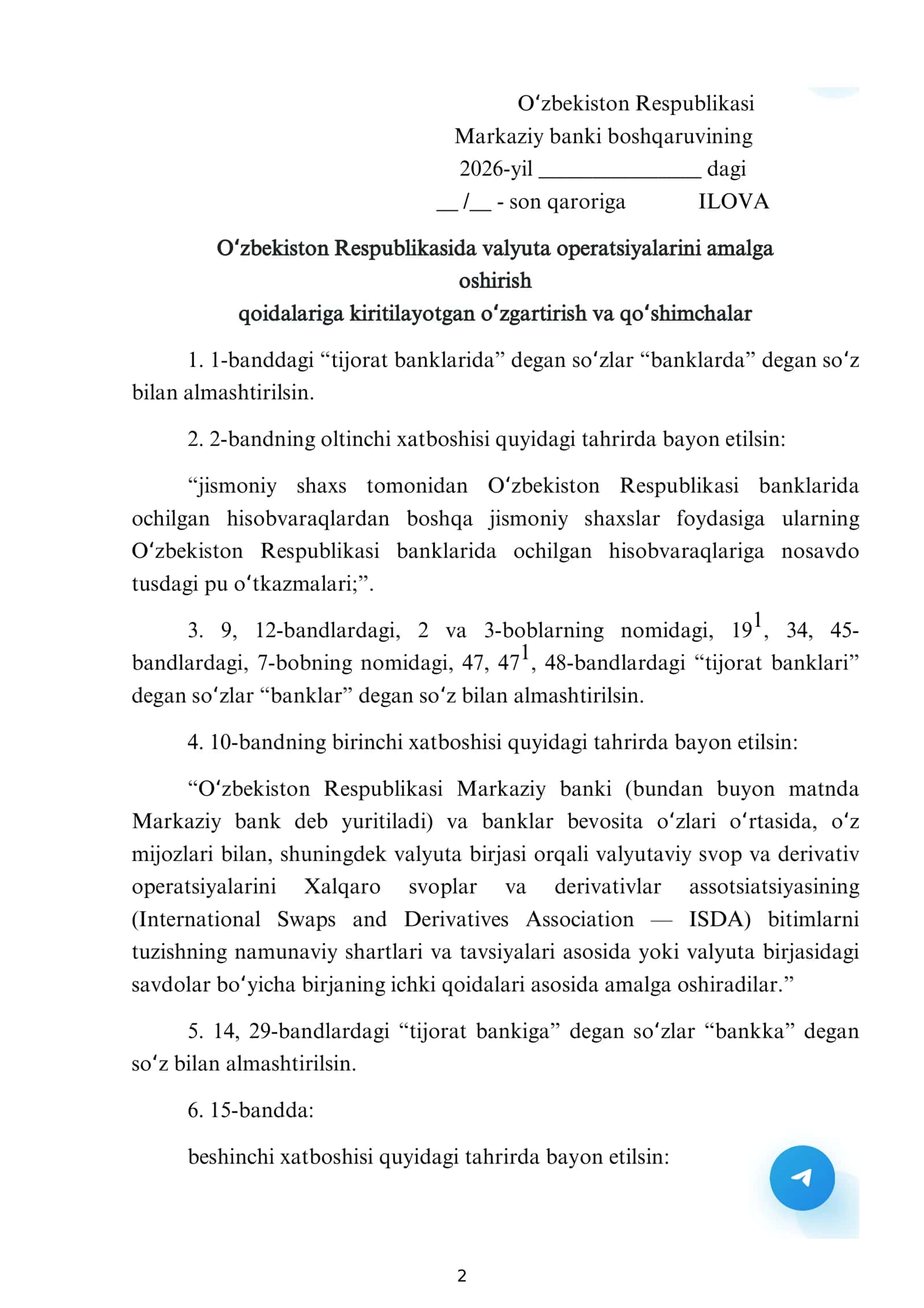 NORMATIV-HUQUQIY HUJJATLAR LOYIHASINI ISHLAB CHIQISH VA KELISHISHNING YAGONA ELEKTRON TIZIMI ID-9578 2