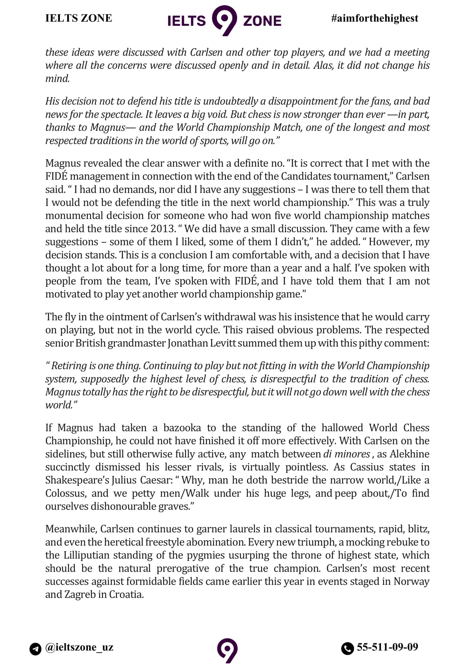IELTS ZONE 2