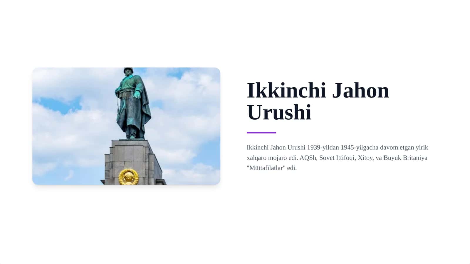 Ikkinchi Jahon Urushi 2