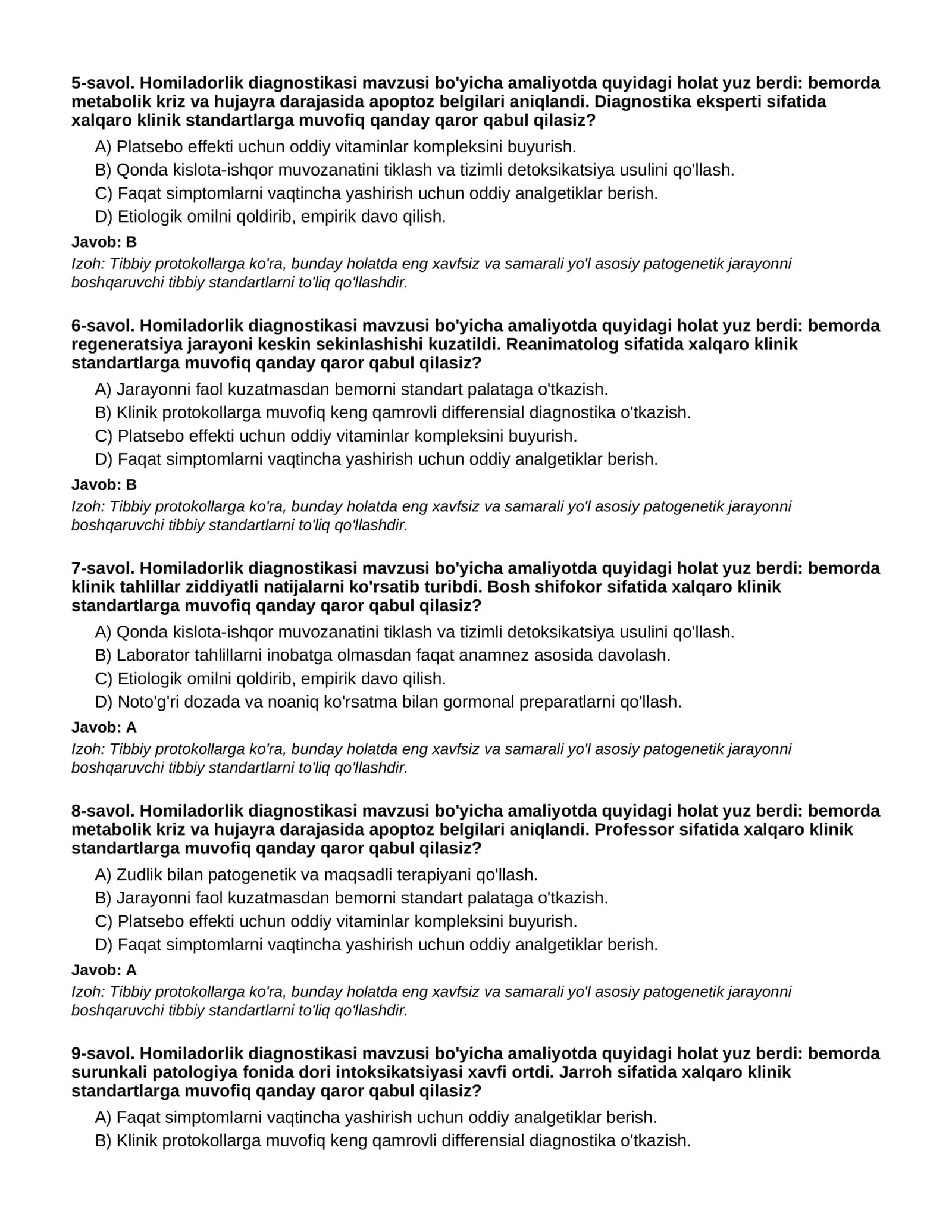HOMILADORLIK DIAGNOSTIKASI - 1-QISM 2
