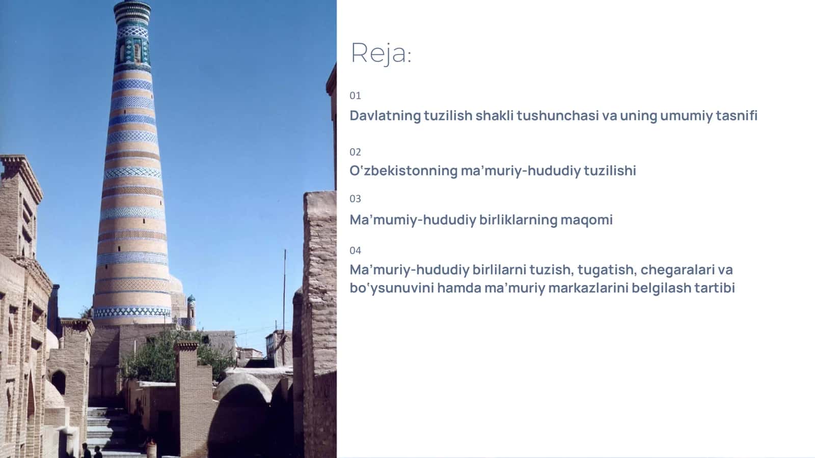 O'zbekiston Respublikasining ma'muriy-hududiy tuzilishi 2