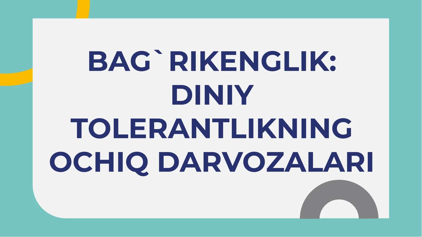 Bag`rikenglik 2