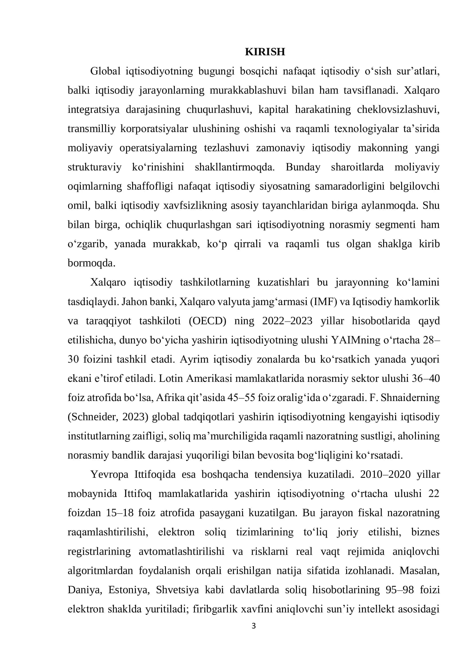 IQTISODIY XAVFSIZLIK IKX-322 GURUH TALABASI 3