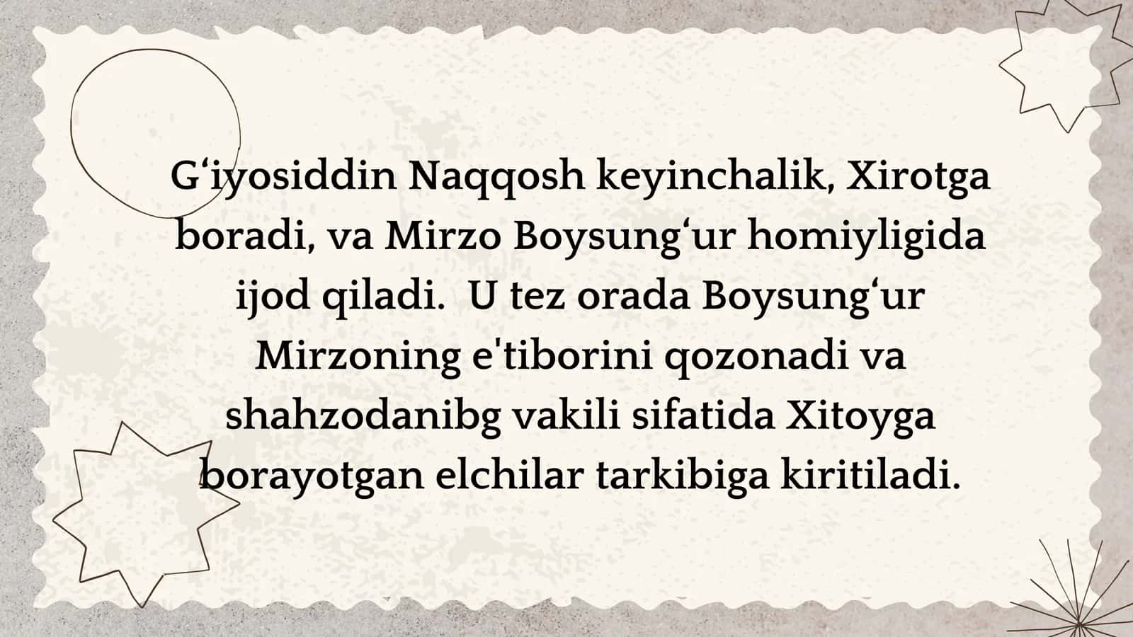 G‘iyosiddin Naqqoshning Xitoy safari kundaligi 3