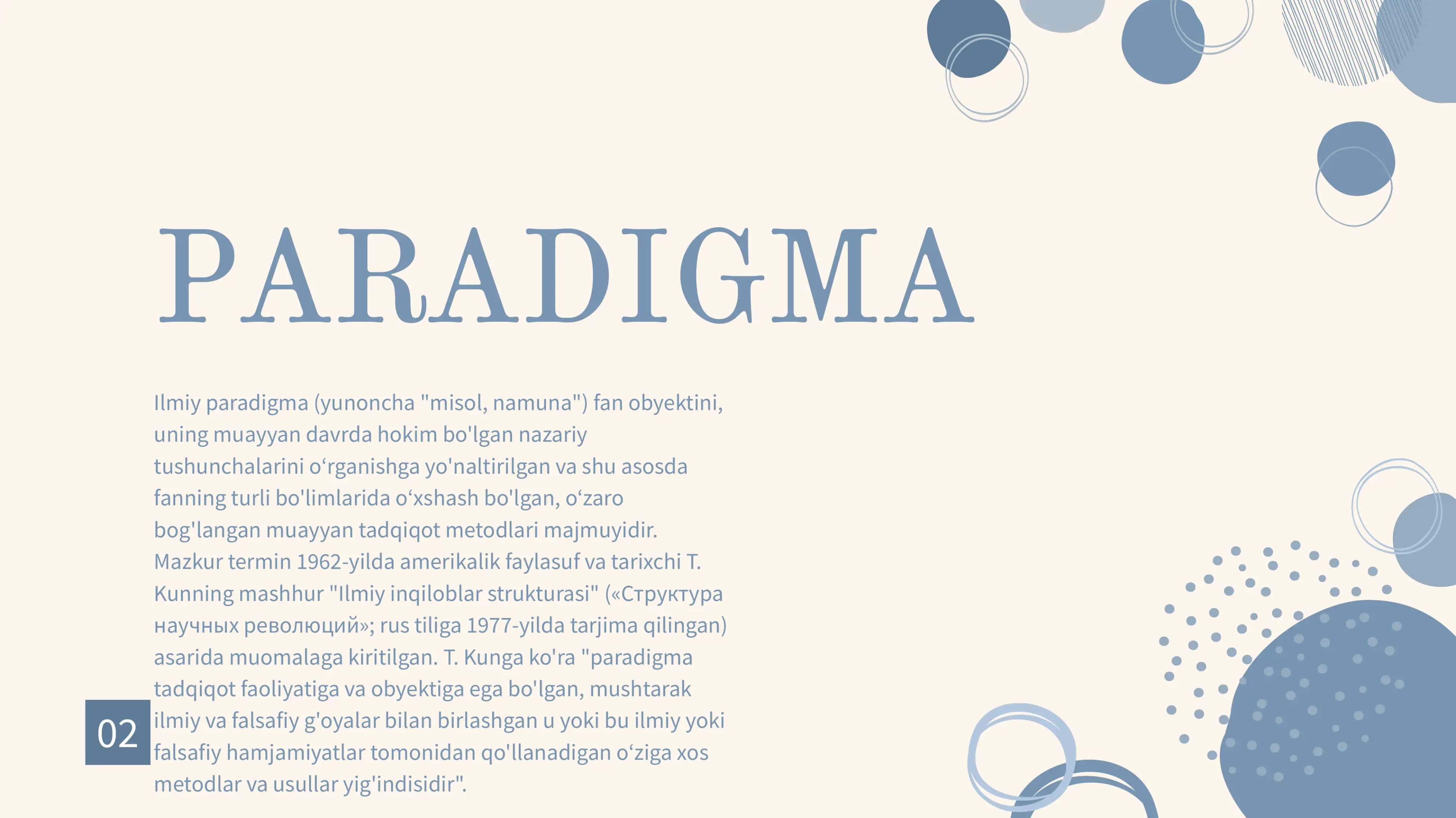 Paradigmatika 3