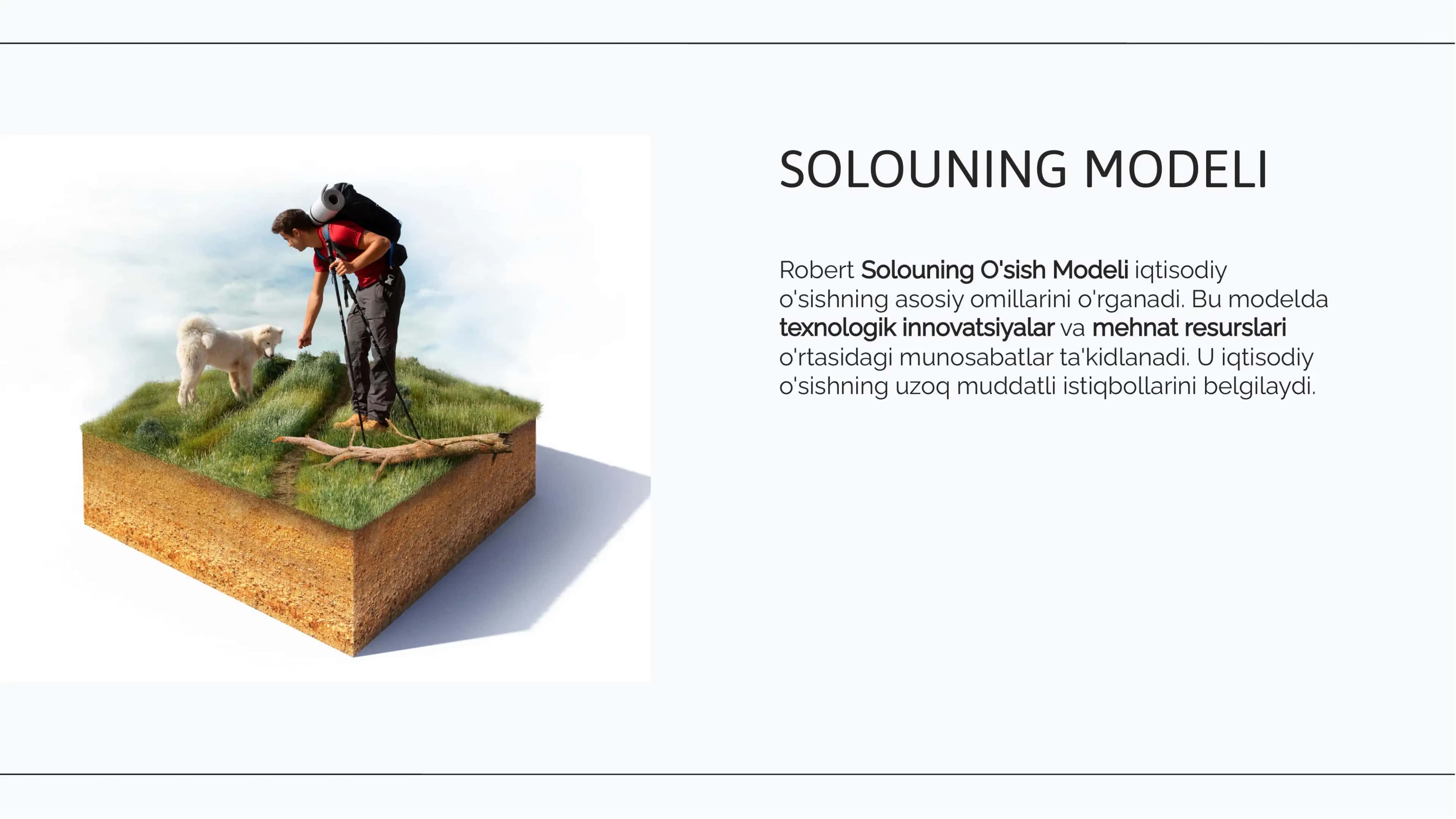Robert Solouning O'sish Modeli 3