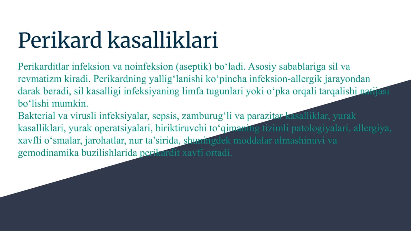 Perikard kasalliklari 3