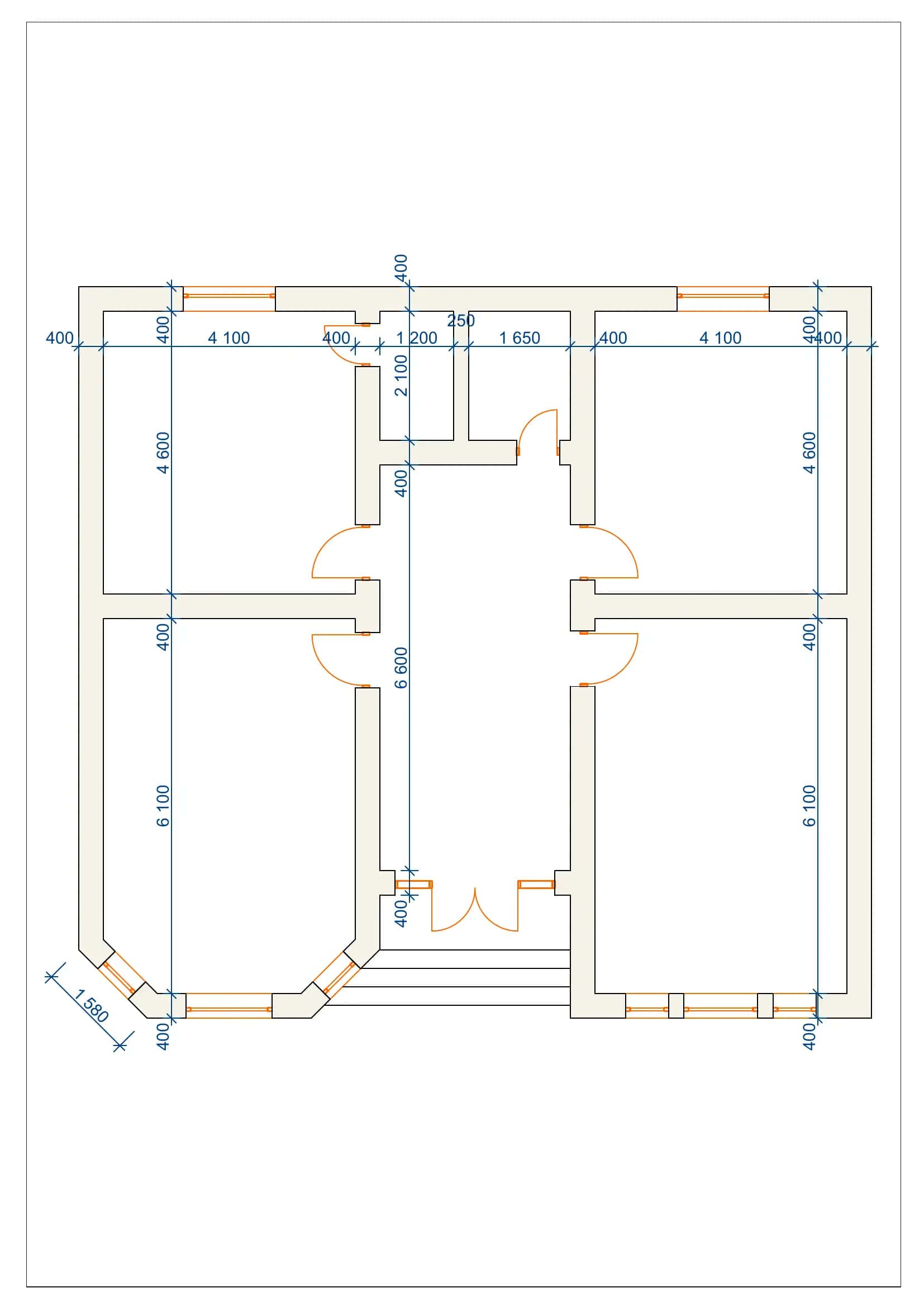 uy planlari Autocad 3