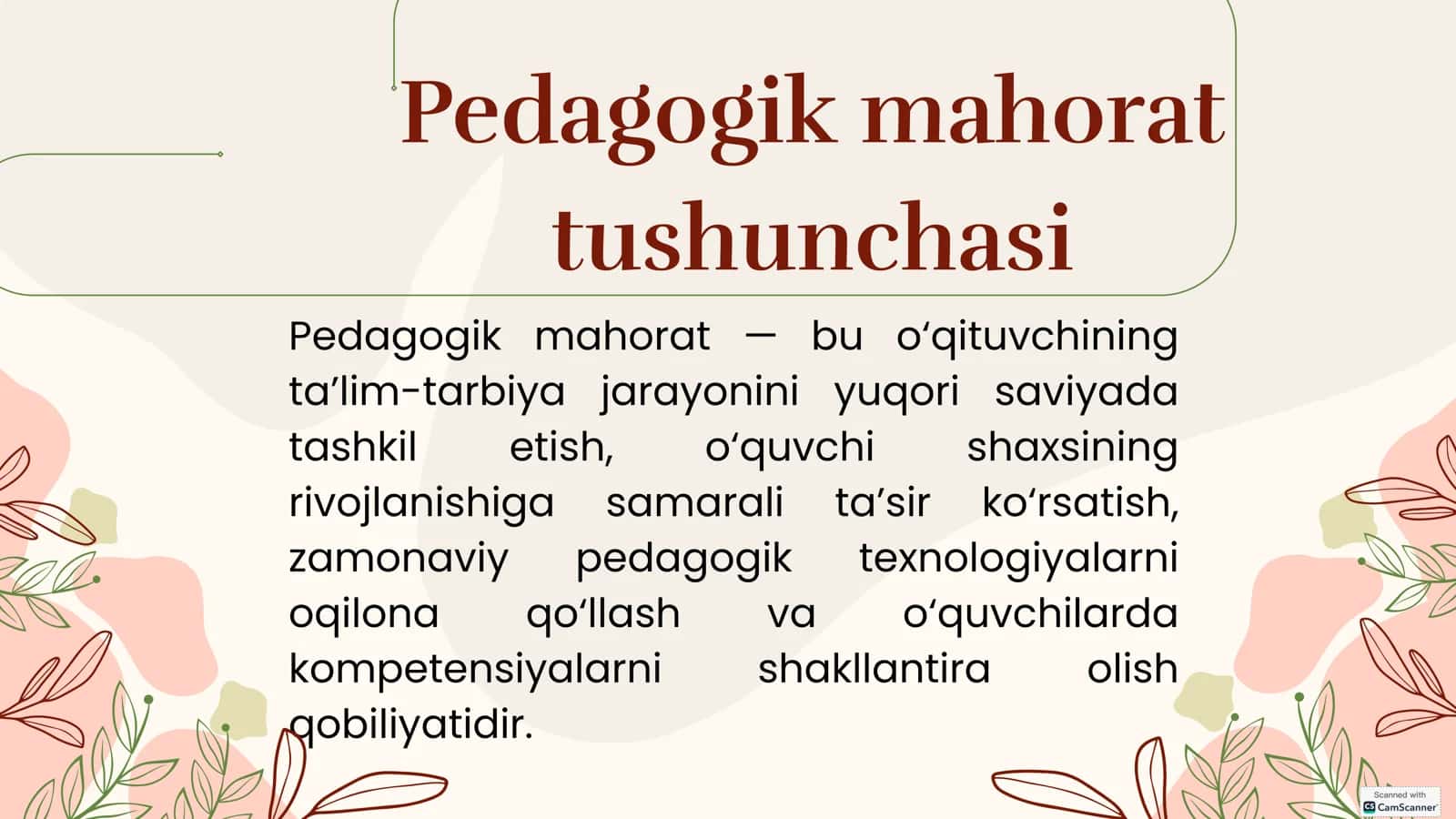 PEDAGOGIK MAHORAT ASOSLARI VA UNING TARKIBIY QISMLARI 3