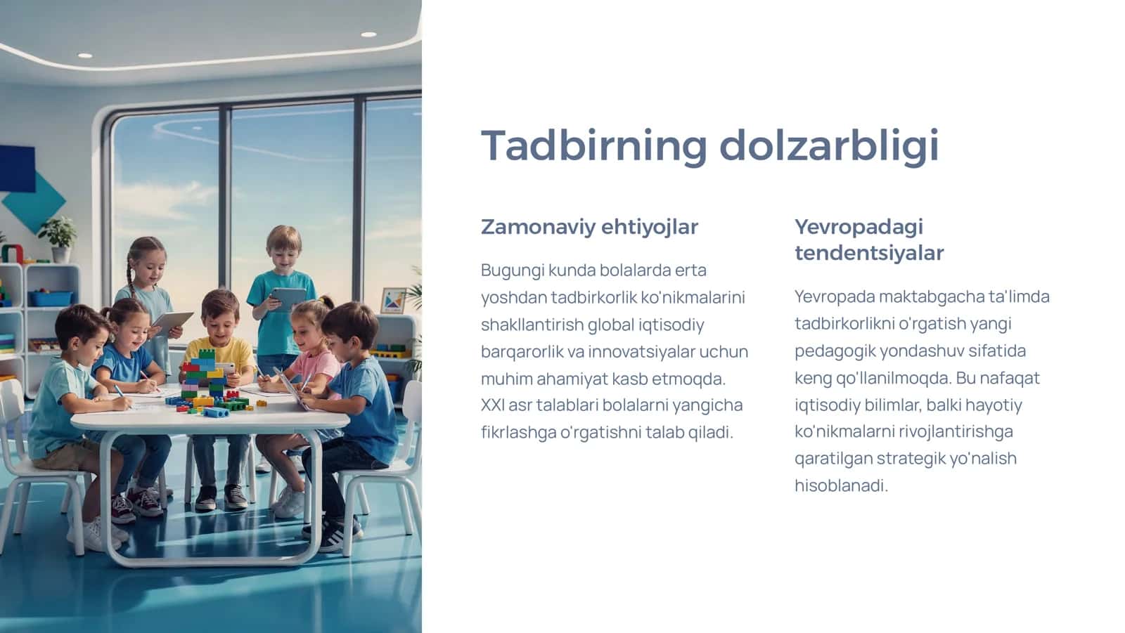 Maktabgacha ta'lim rivojlantirishda davlatning fiskal siyosati 3