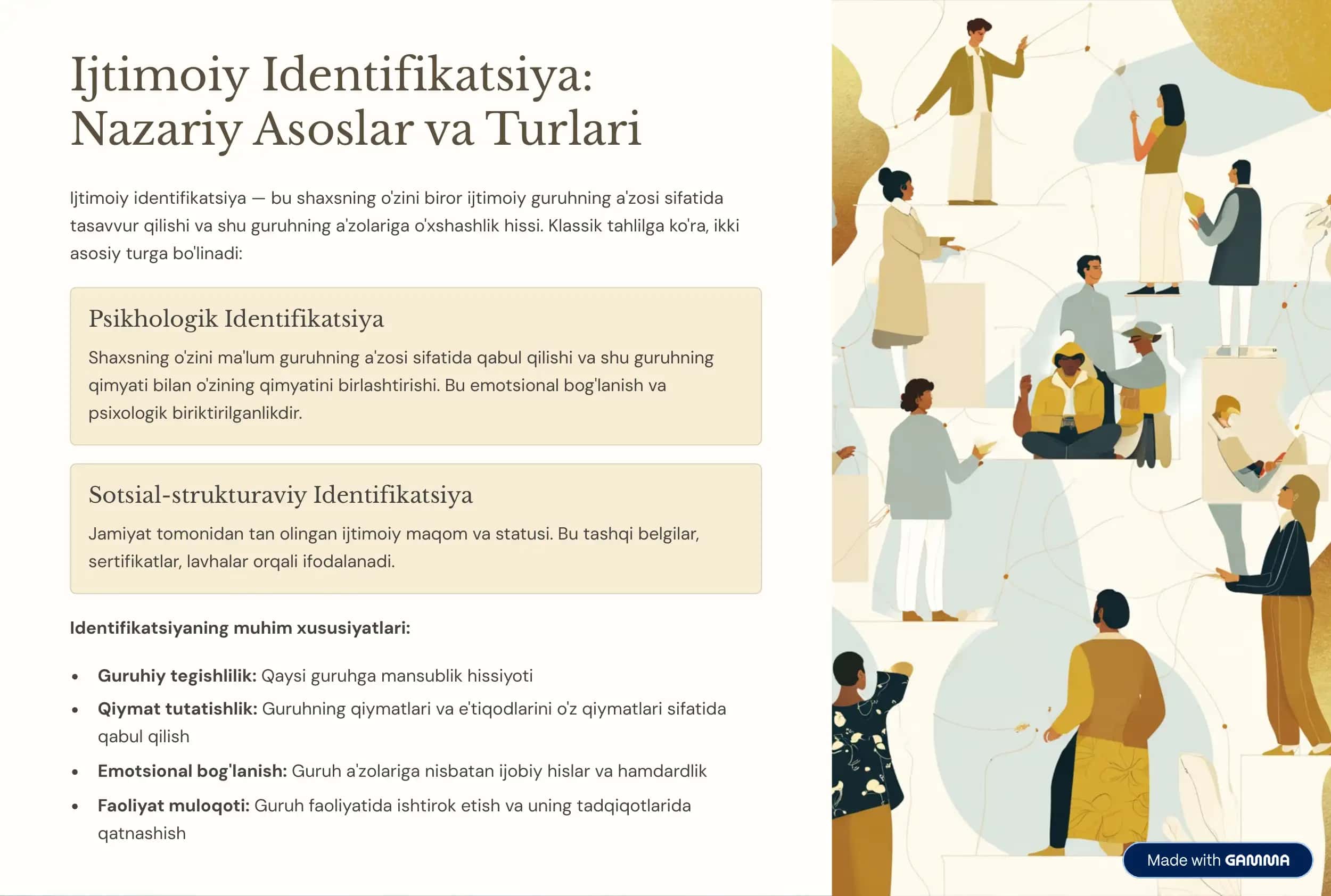 Ijtimoiy Identifikatsiya va Ijtimoiy Rollarni Psixodiagnostika 3