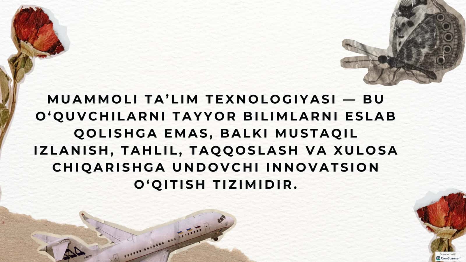 MUAMMOLI TAʼLIM TEXNOLOGIYASI 3