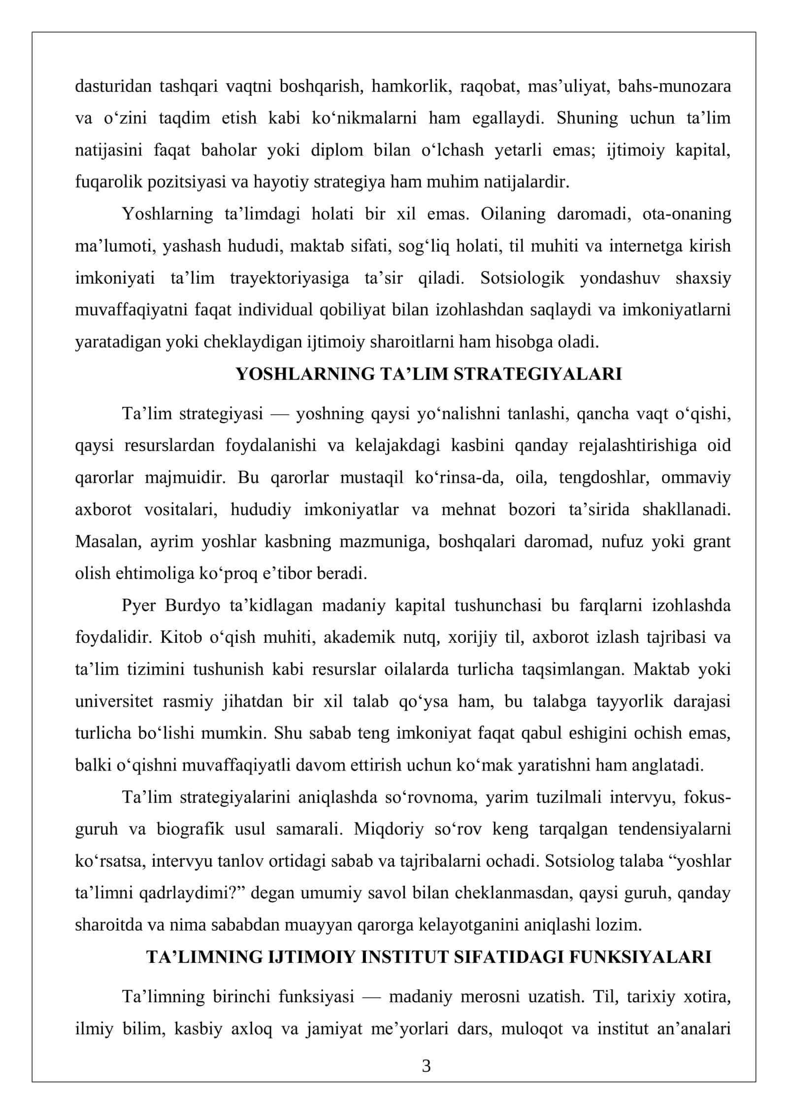 Ta’lim tizimi yoshlar 3