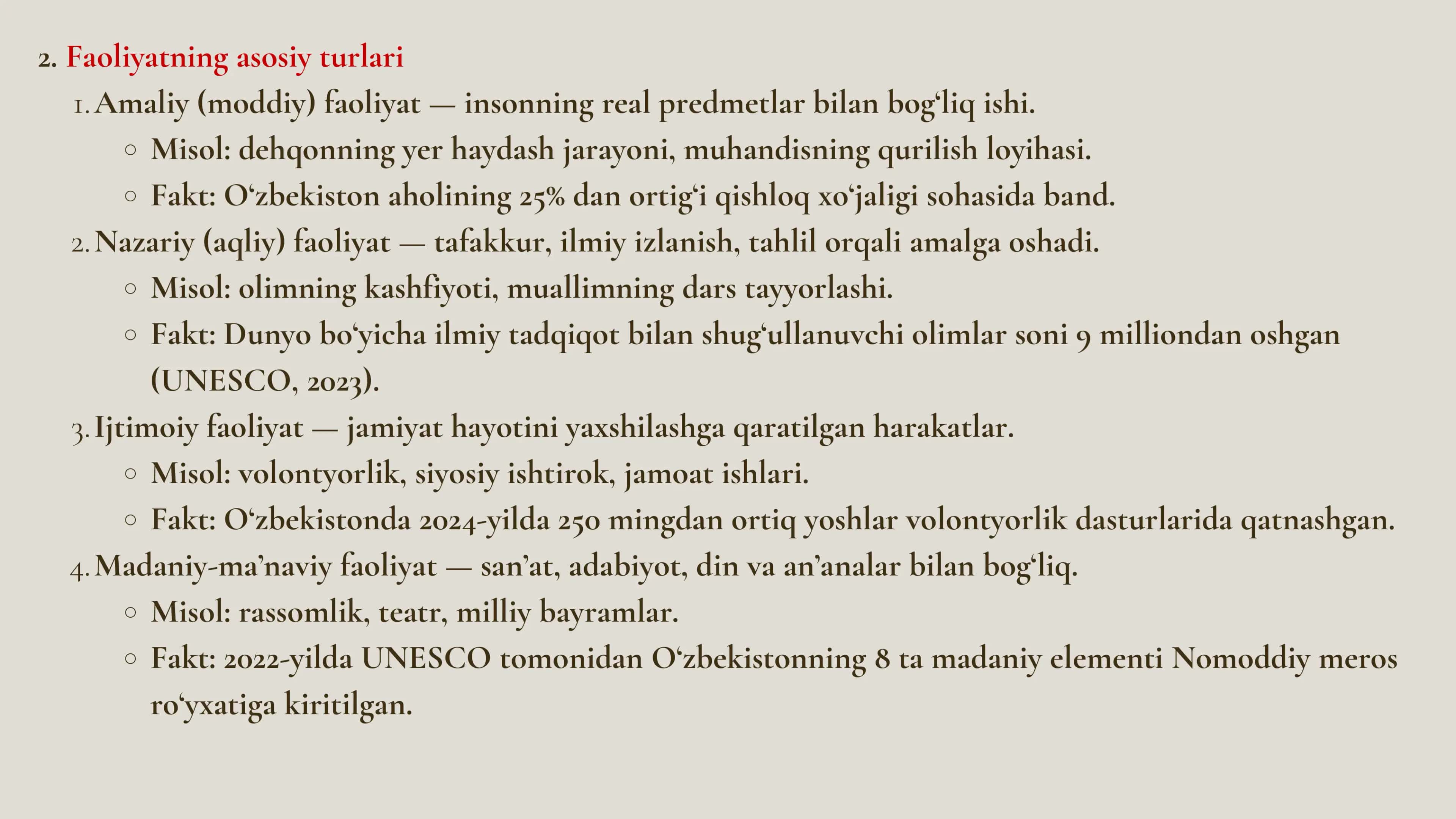 Psixologiyagada faoliyat turlari 3
