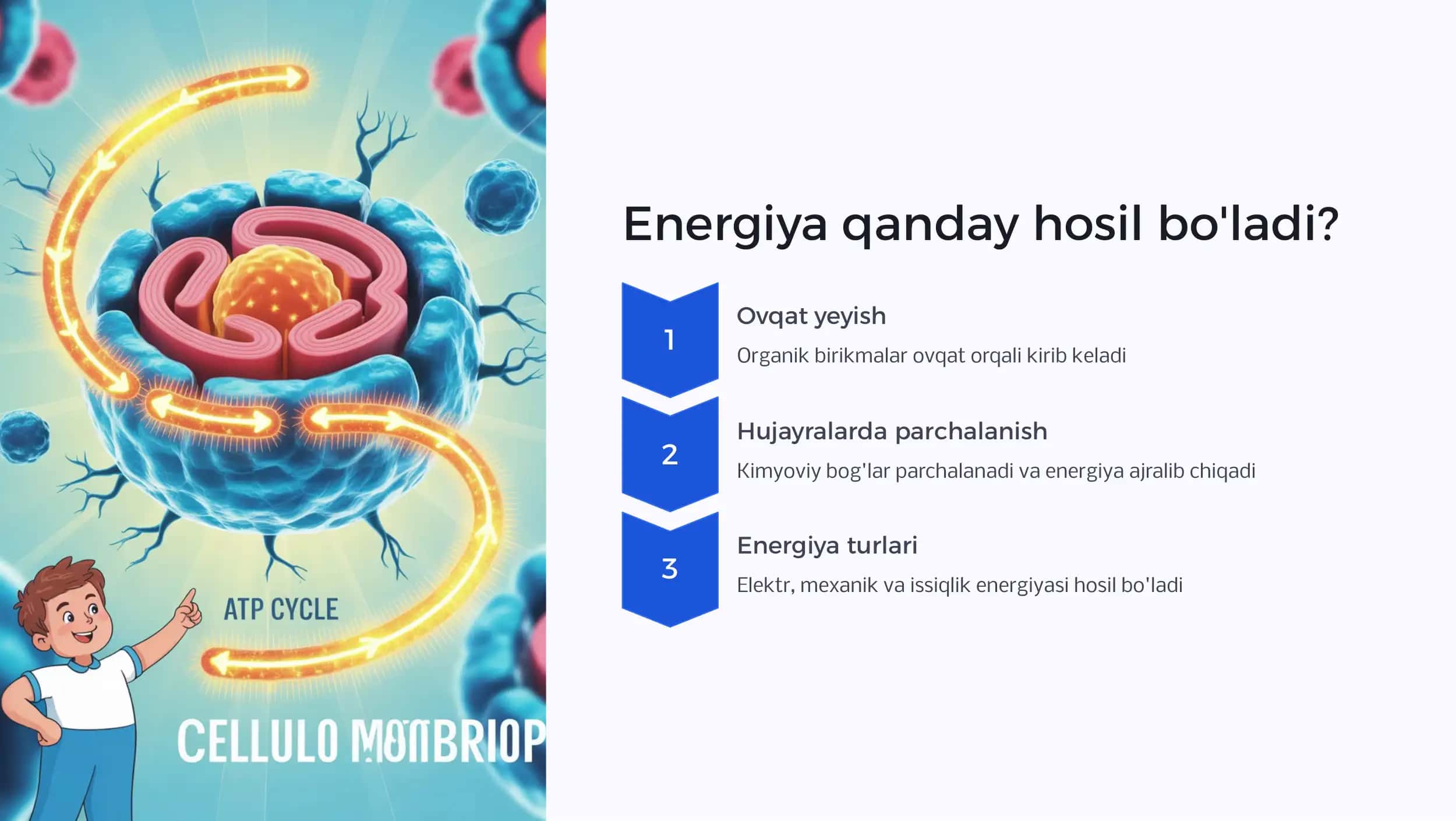 Organizmda Energiya Sarfi 3