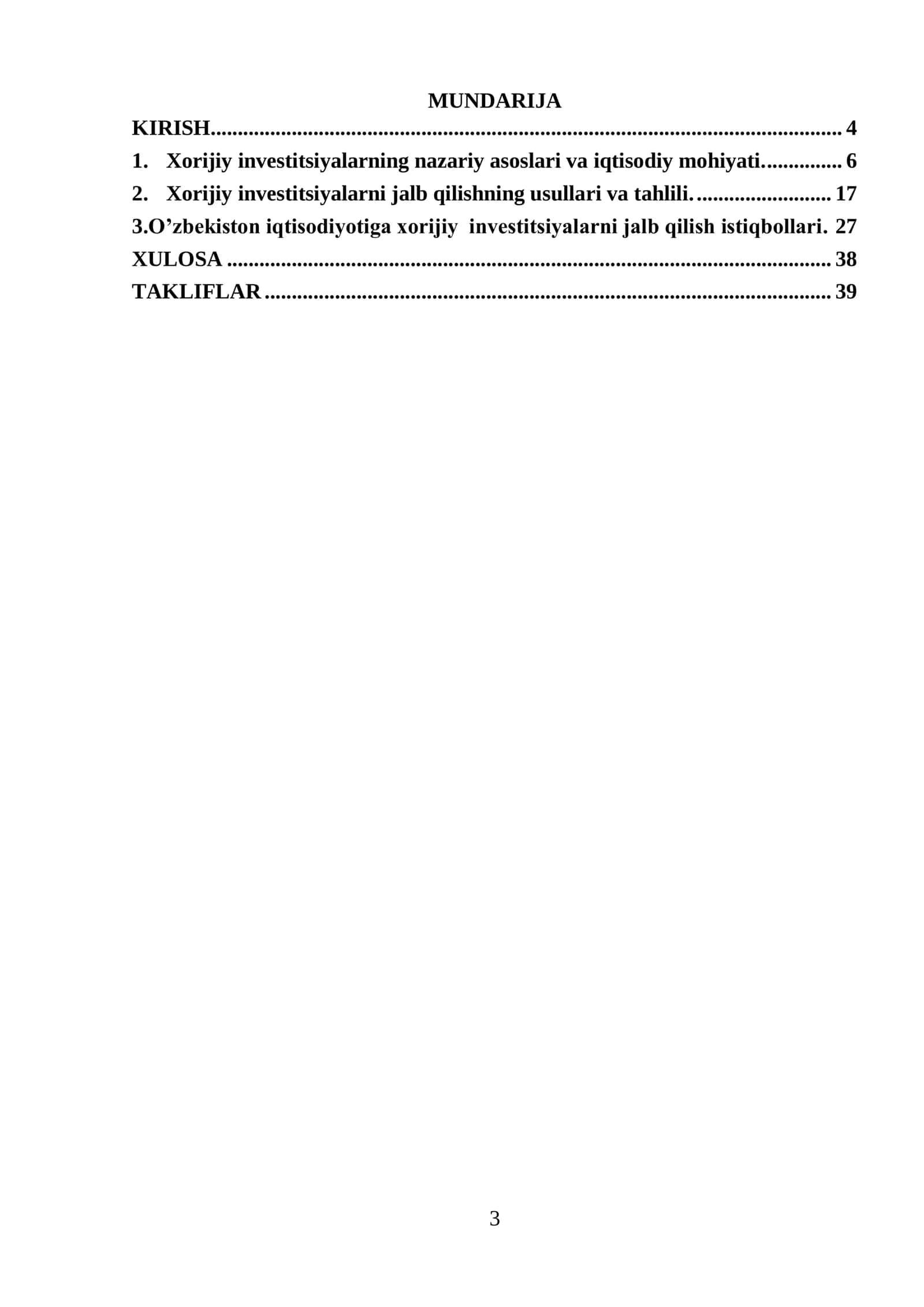 Xorijiy investitsiyalarni jalb qilish usullari va shakllari 3