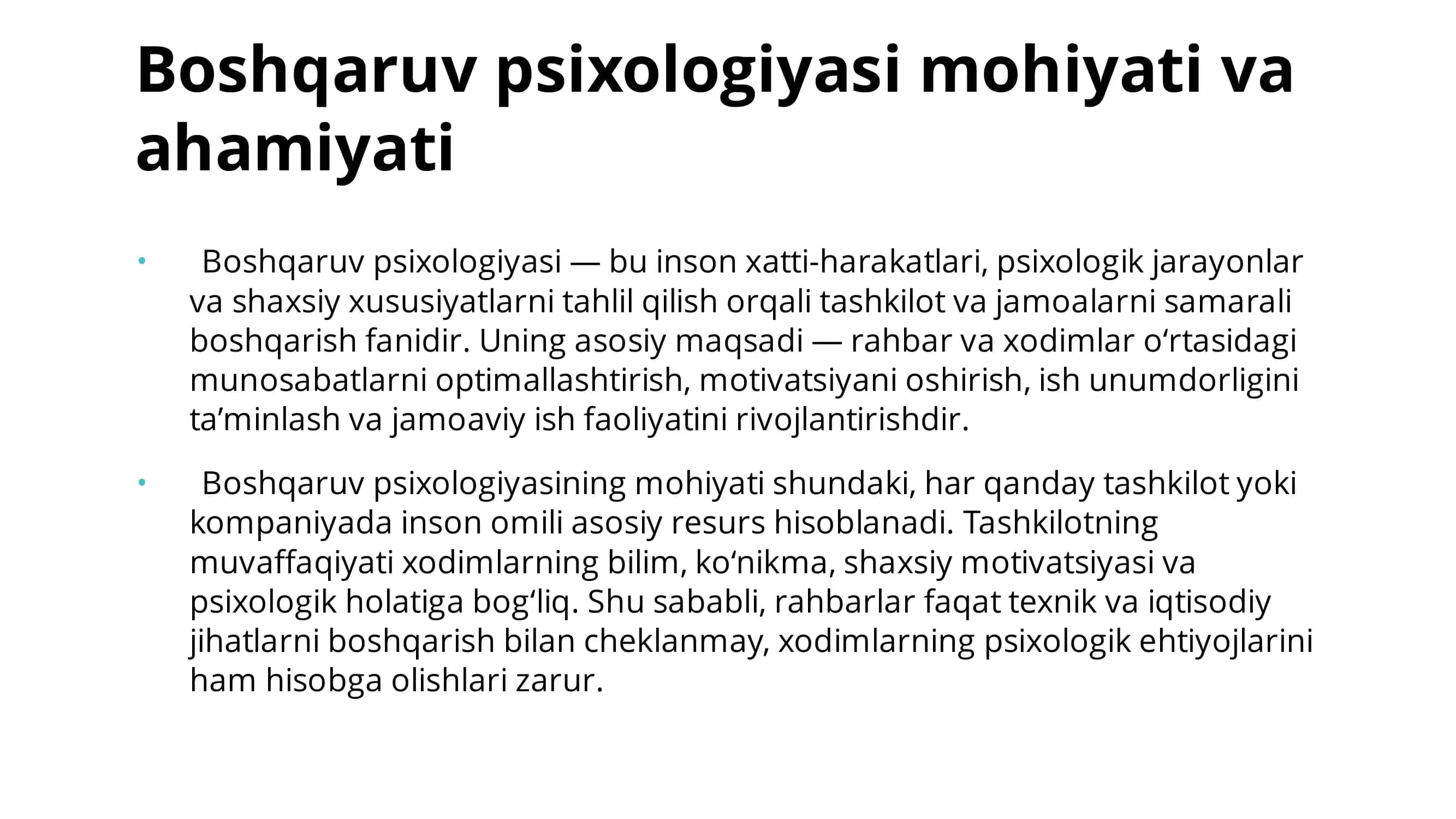BOSHQARUV PSIXOLOGIYASI 3