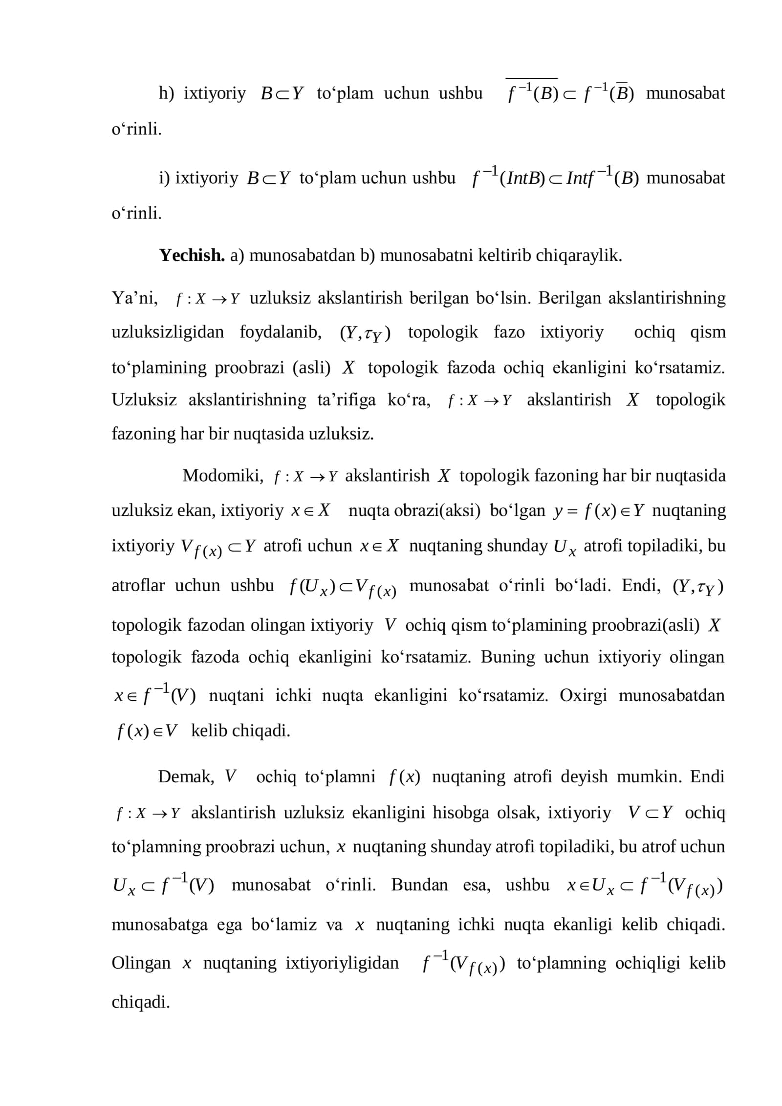Topologik fazo bazasi va ularning xossalari 3