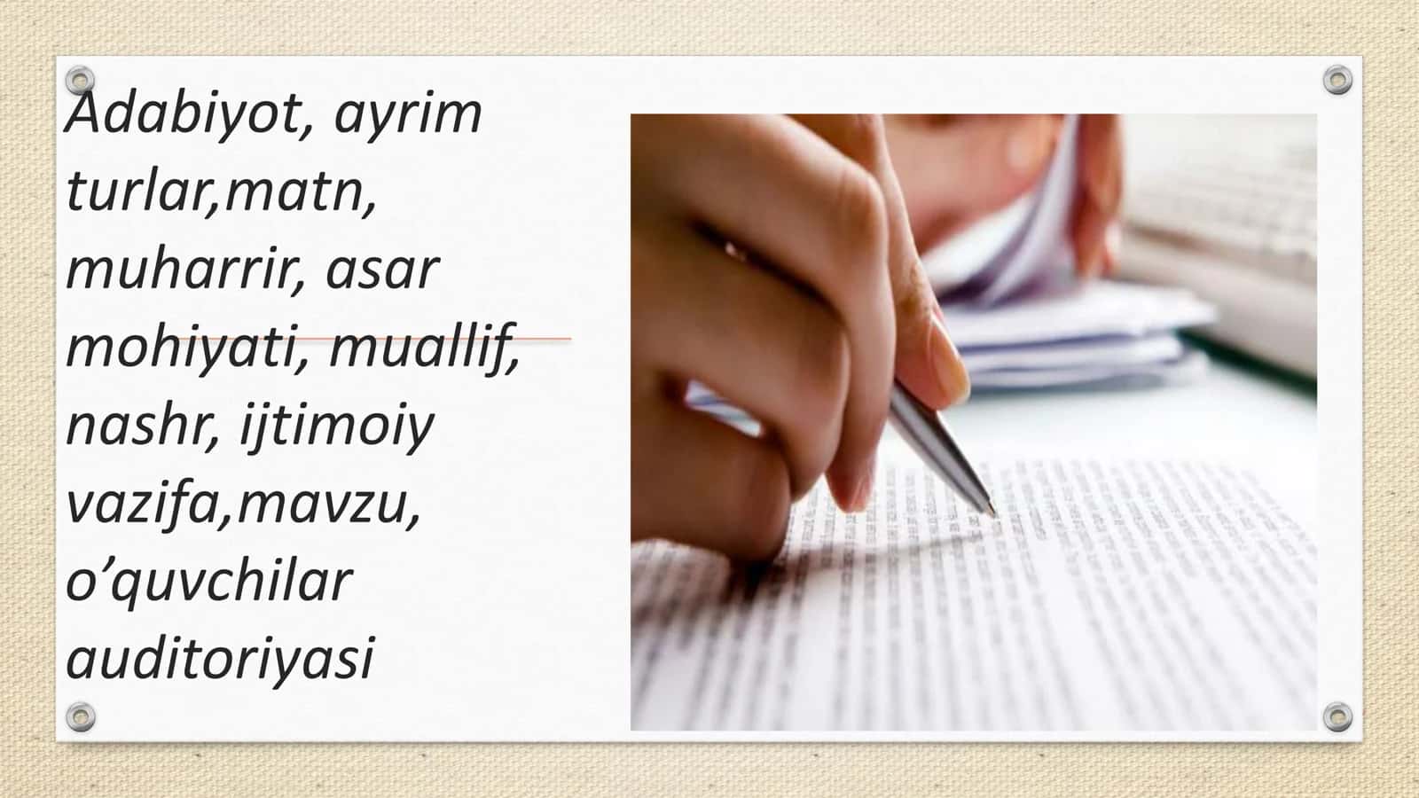 Adabiyot ayrim turlari tahriri 3