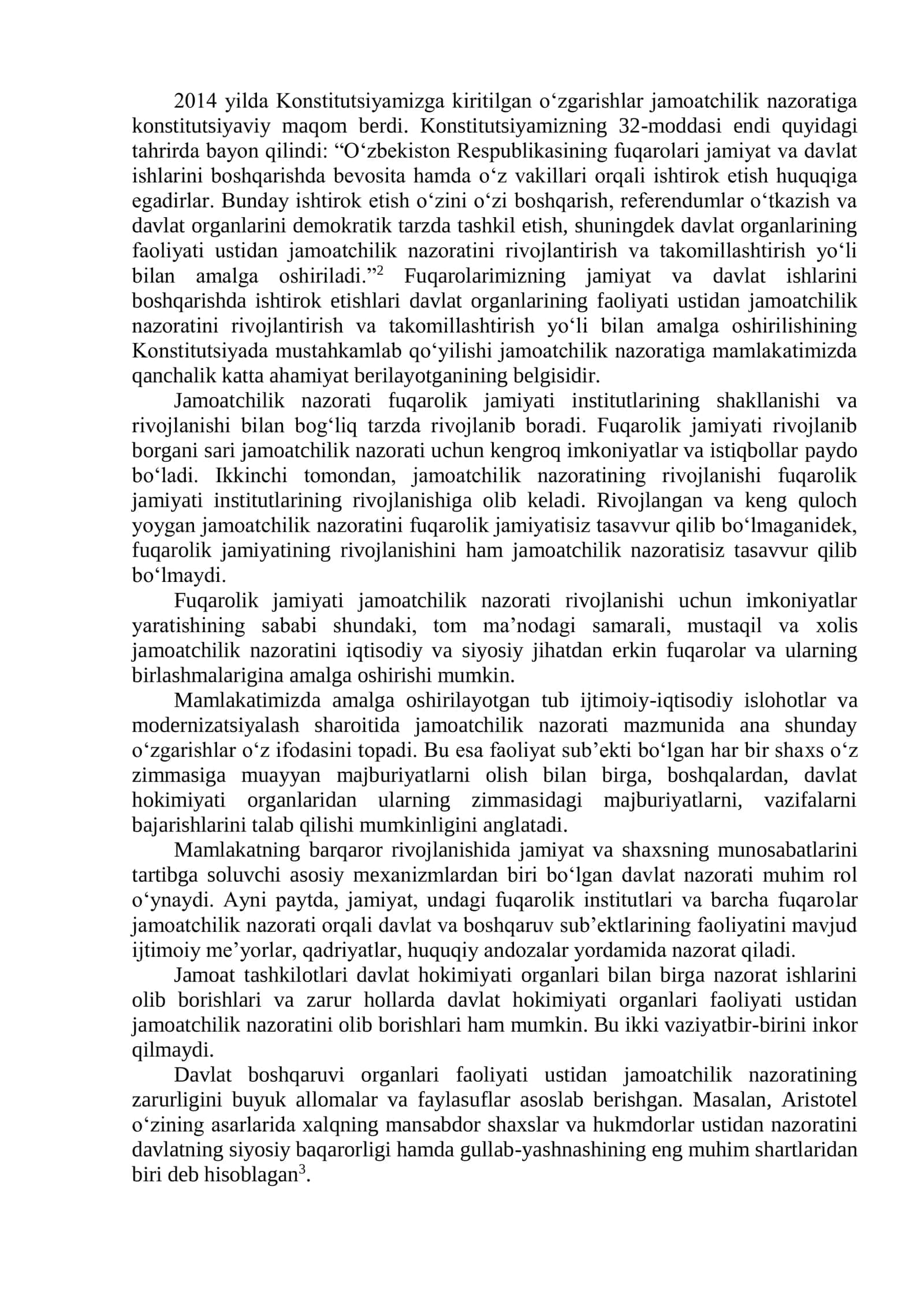 JAMOATCHILIK NAZORATI VA DAVLAT ORGANLARI FAOLIYATINING OCHIQLIGI 3