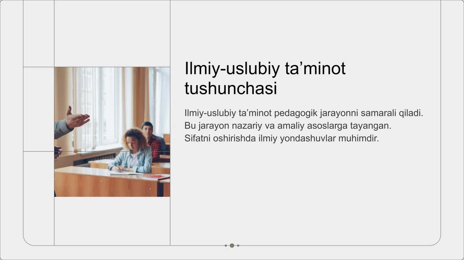 Ta’lim tizimining ilmiy-uslubiy ta’minoti 3