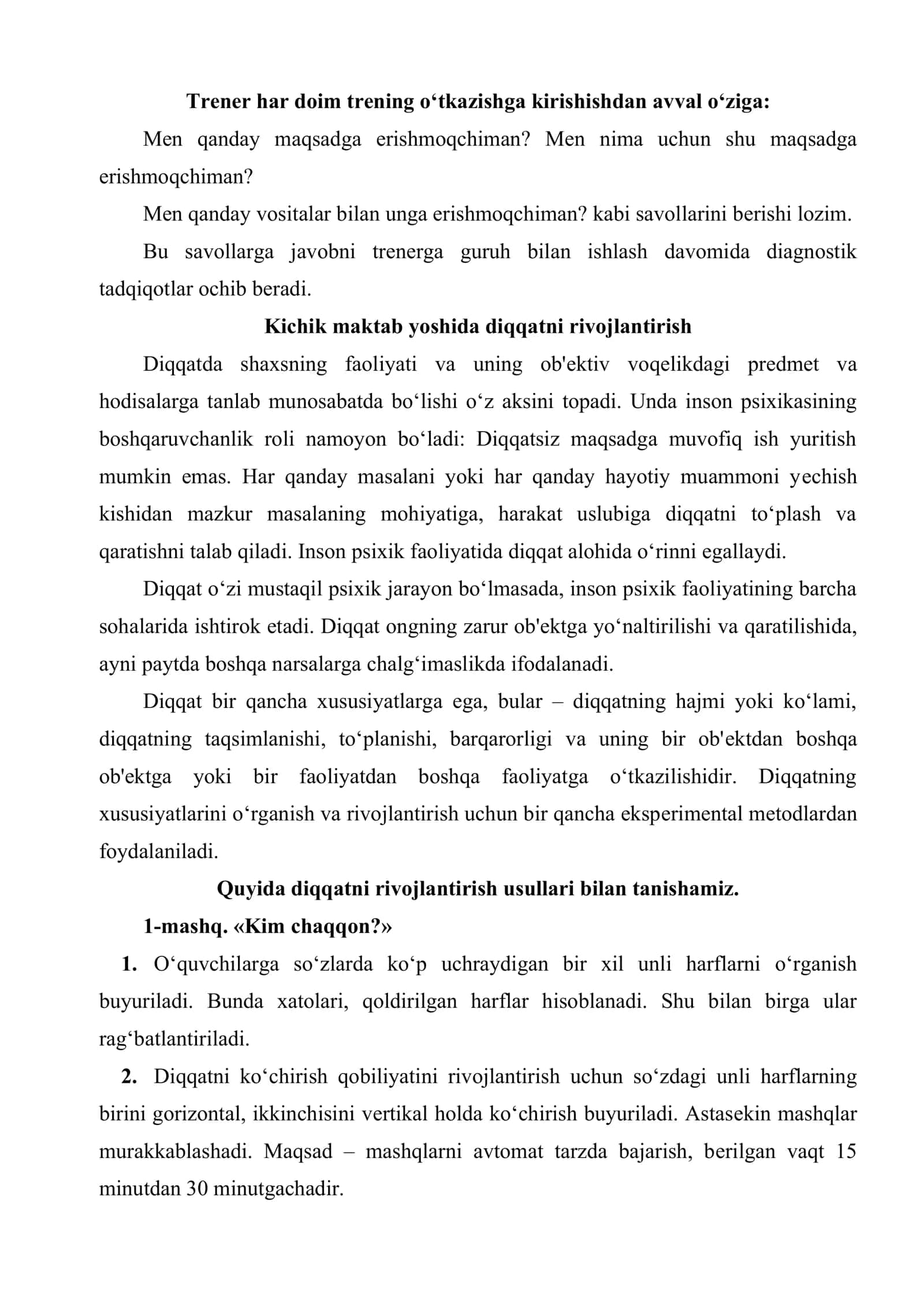 Bilish jarayonlari korreksiyasi va taraqqiyoti 3