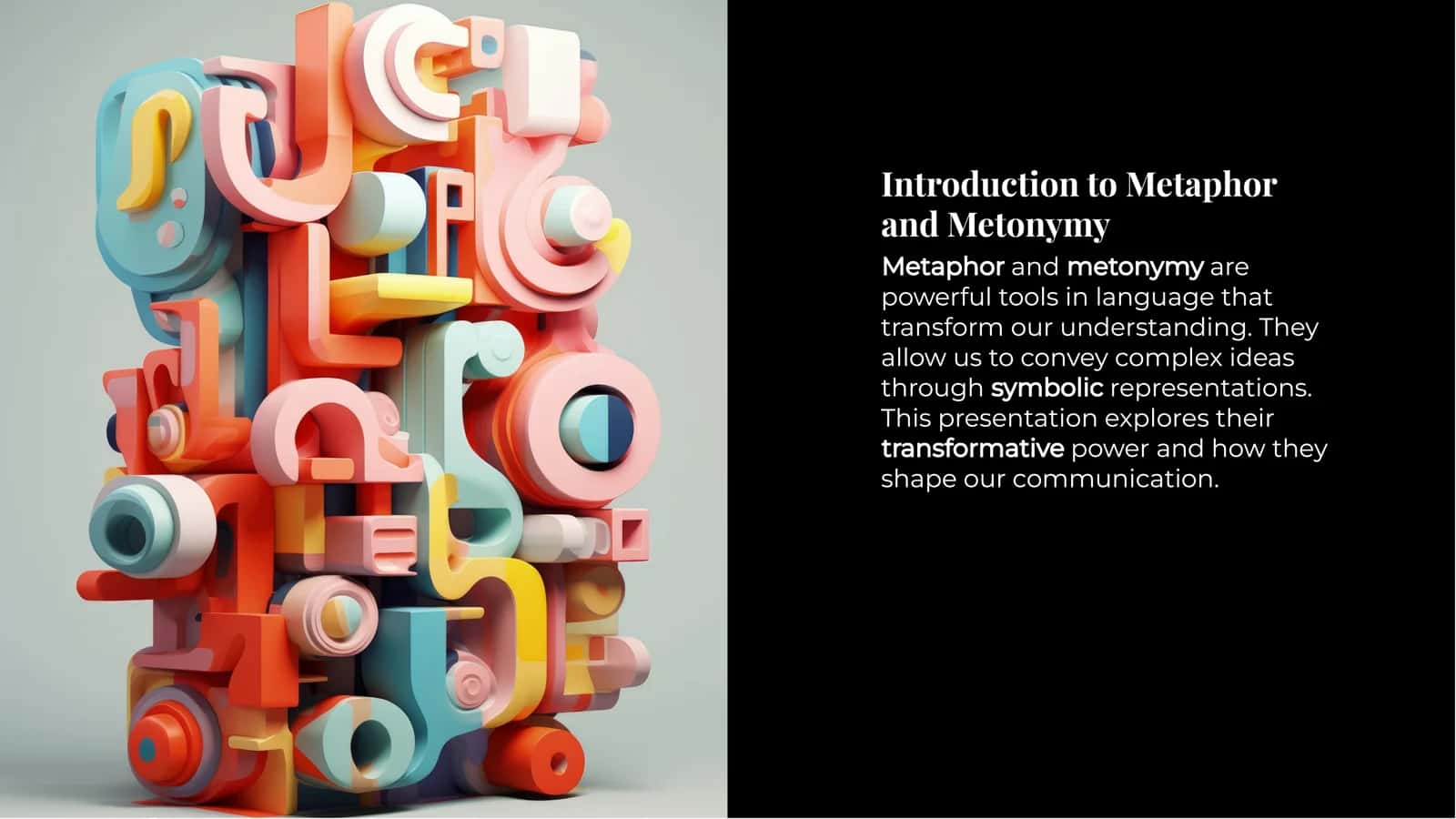 The Transformative Power of Metaphor and Metonymy in Language 3