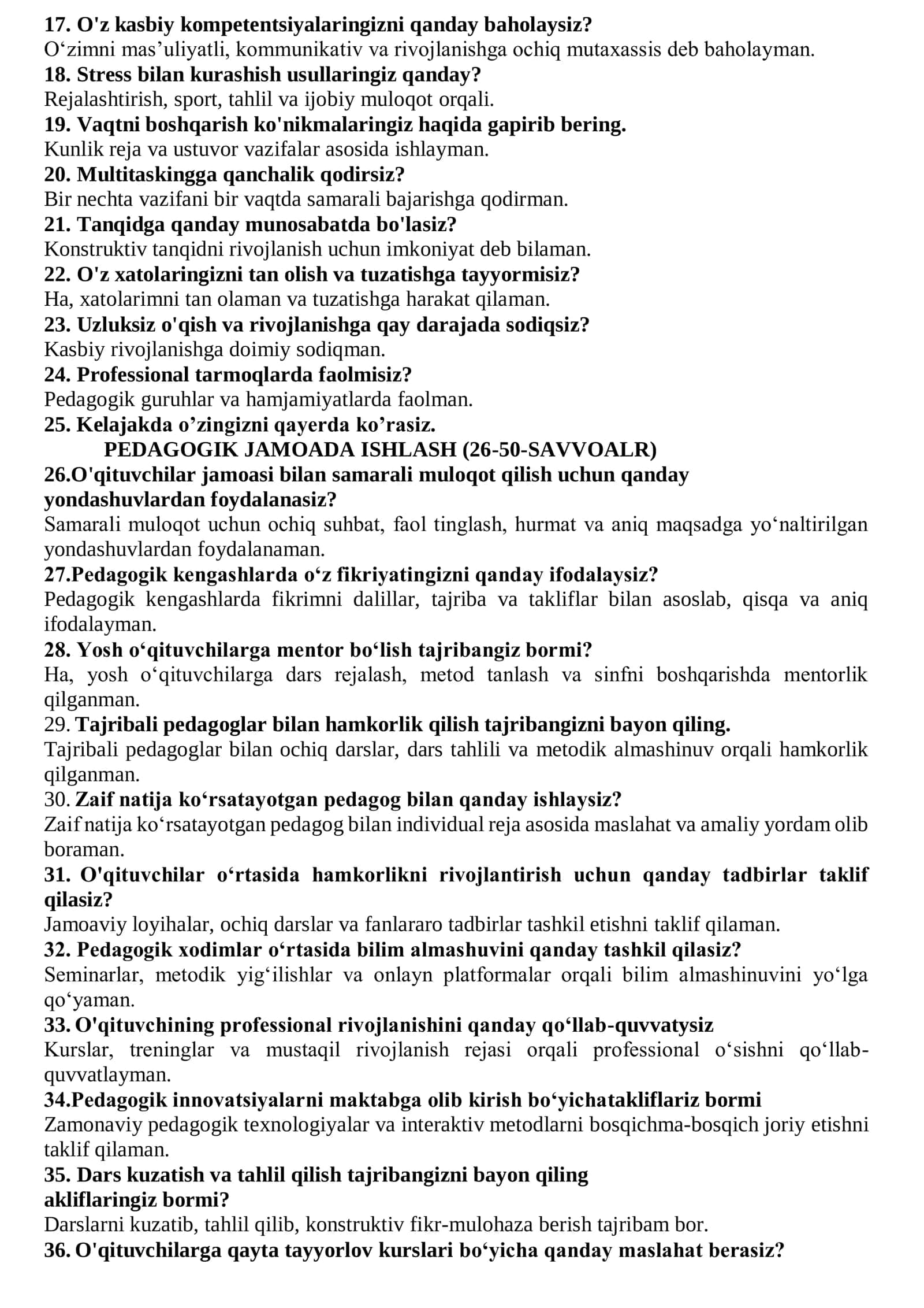 MAKTAB MASLAHACHISI SUHBAT SAVVOLARI: 172-TA 3