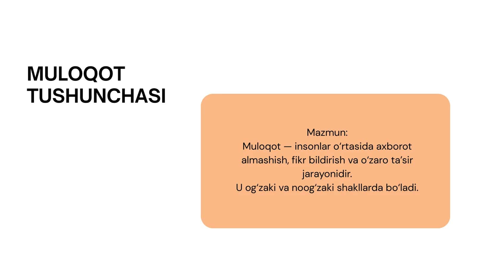 Shaxsning shakilanishida muloqotning ahamiyati 3