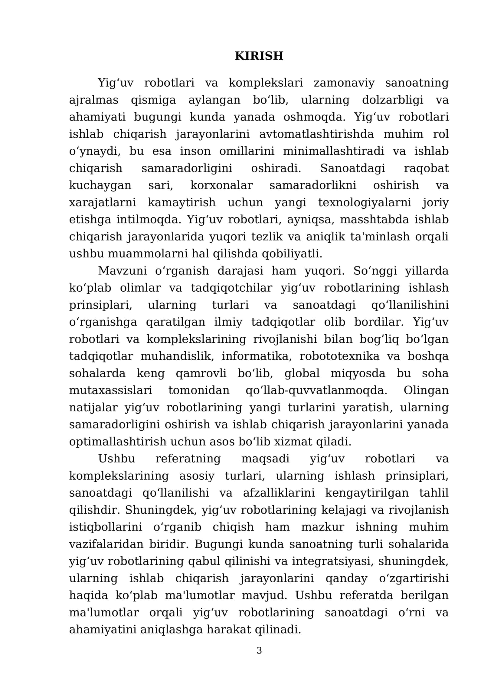 Yigʻuv robotlari va komplekslari 3