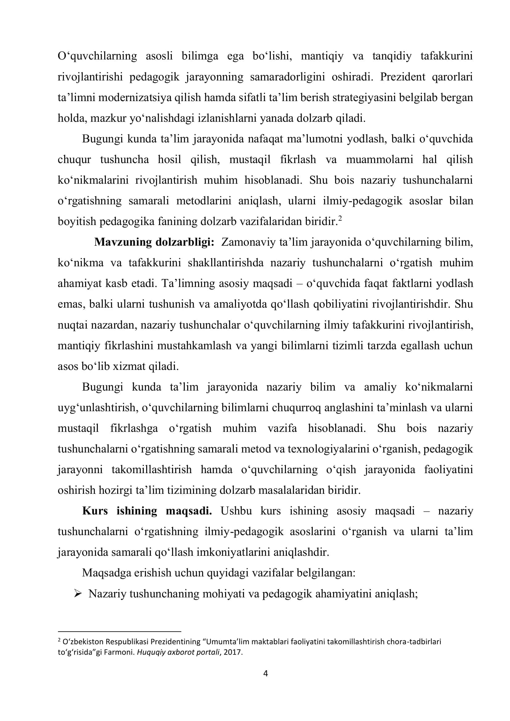 NAZARIY TUSHUNCHALARNI O‘RGATISHNING ILMIY-PEDAGOGIK ASOSLARI 3