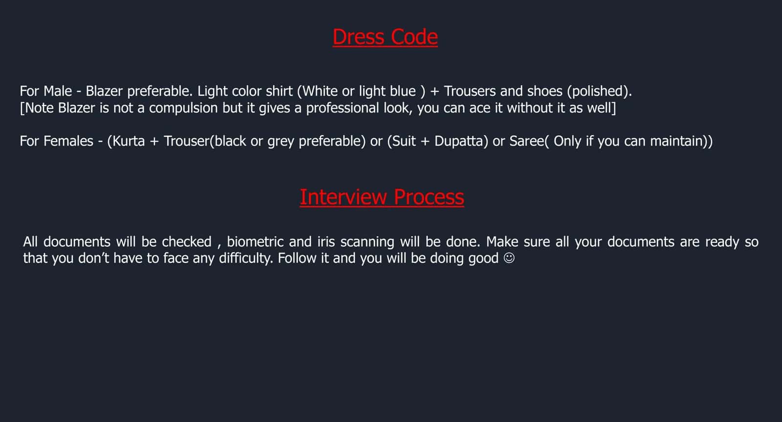 INTERVIEW SUPPLEMENT 3