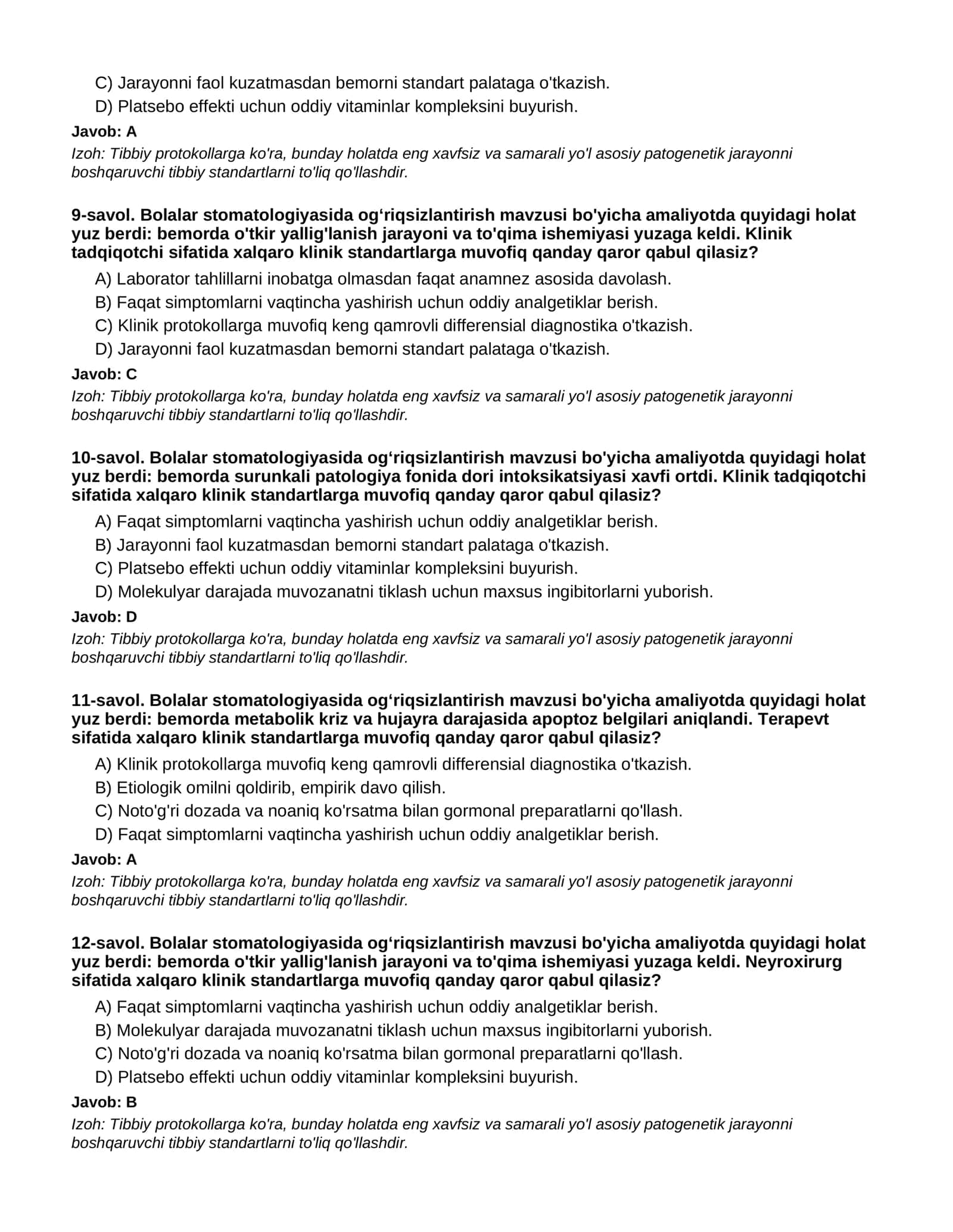 Bolalar stomatologiyasida og‘riqsizlantirish - 2-QISM 3