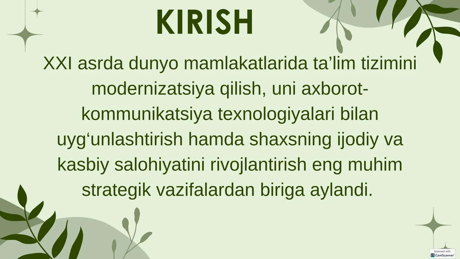 XORIJIY MAMLAKATLARDA TA’LIM TARAQQIYOTINING ASOSIY YO‘NALISHLARI VA ILG‘OR XORIJIY TAJRIBALAR 3