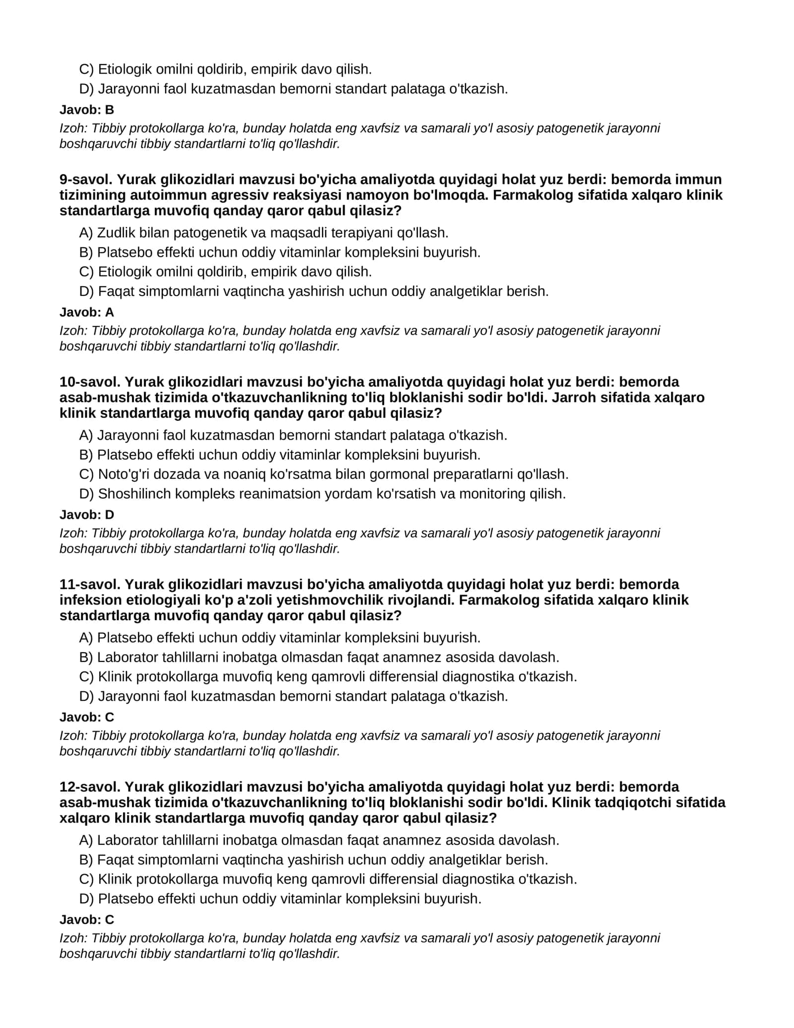 YURAK GLIKOZIDLARI - 1-QISM 3