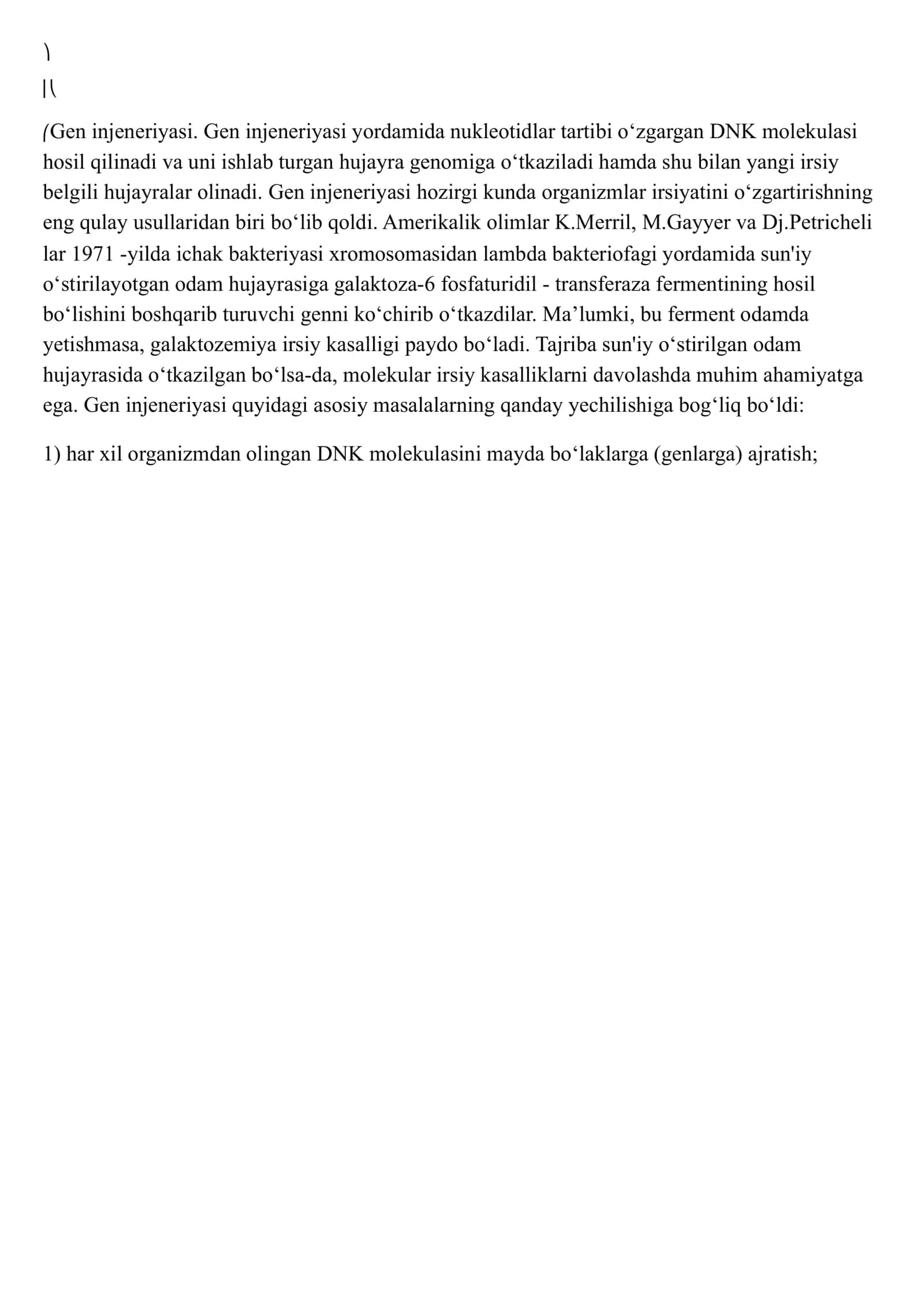 Gen kasalliklar 3