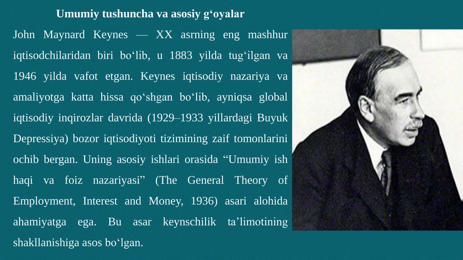 KEYNS VA KEYNSCHILIK TAʼLIMOTI 3